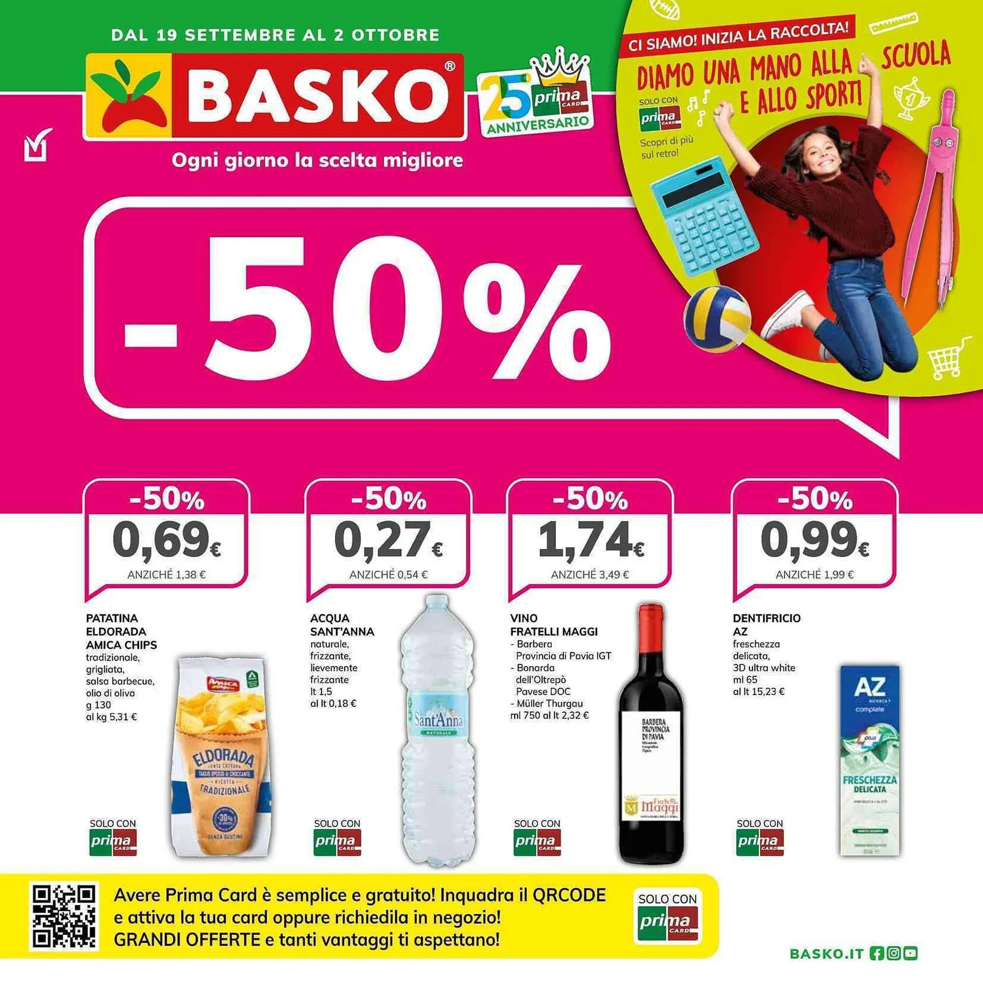 Volantino Basko da 27 settembre a 2 ottobre di 2023 - Pagina del volantino 1