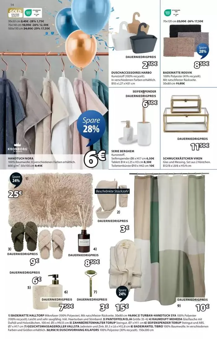 Wir feiern Geburtstag 46 Jahre! da 20 marzo a 30 aprile di 2025 - Pagina del volantino 14