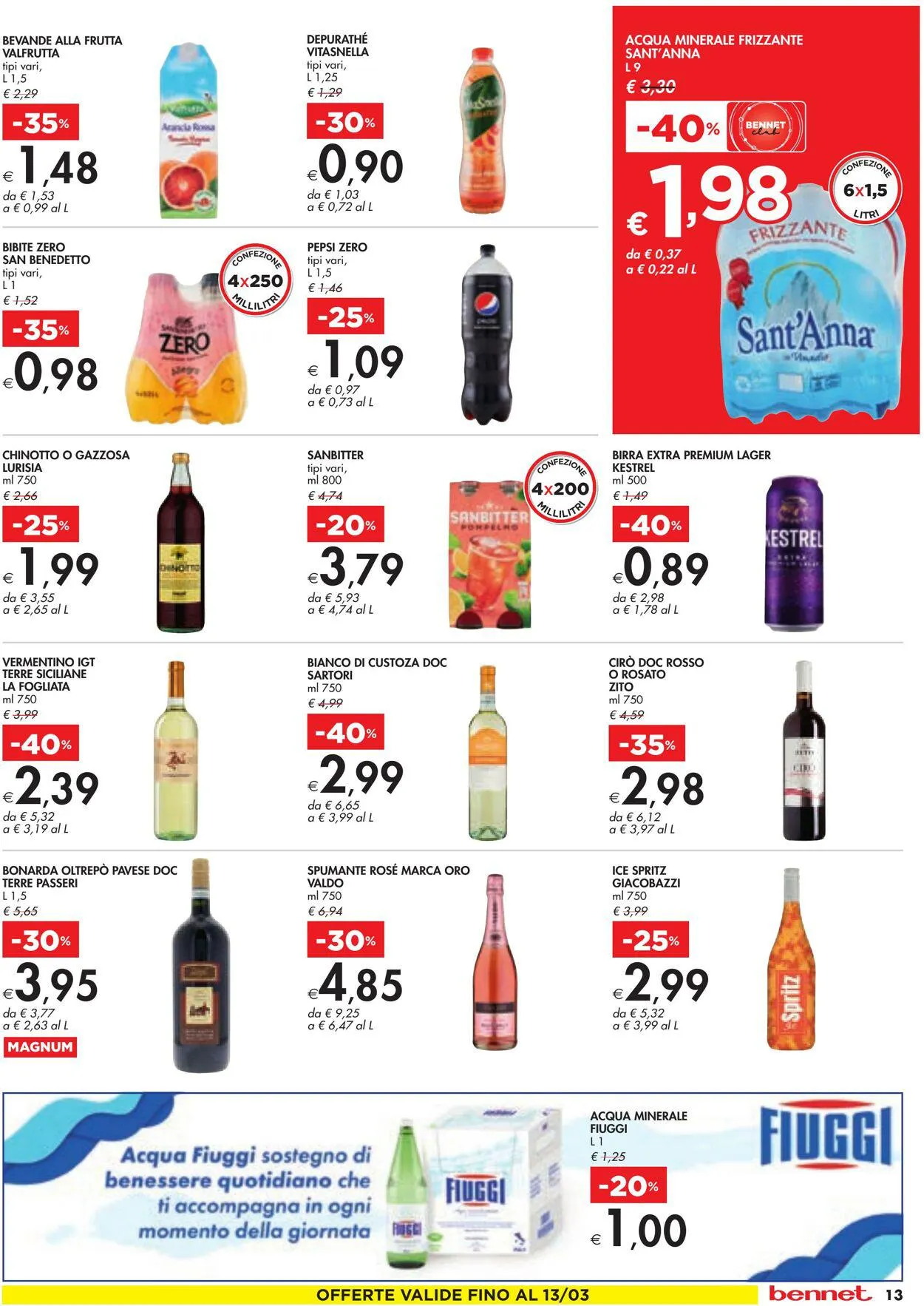 bennet Volantino attuale da 29 febbraio a 9 marzo di 2024 - Pagina del volantino 14