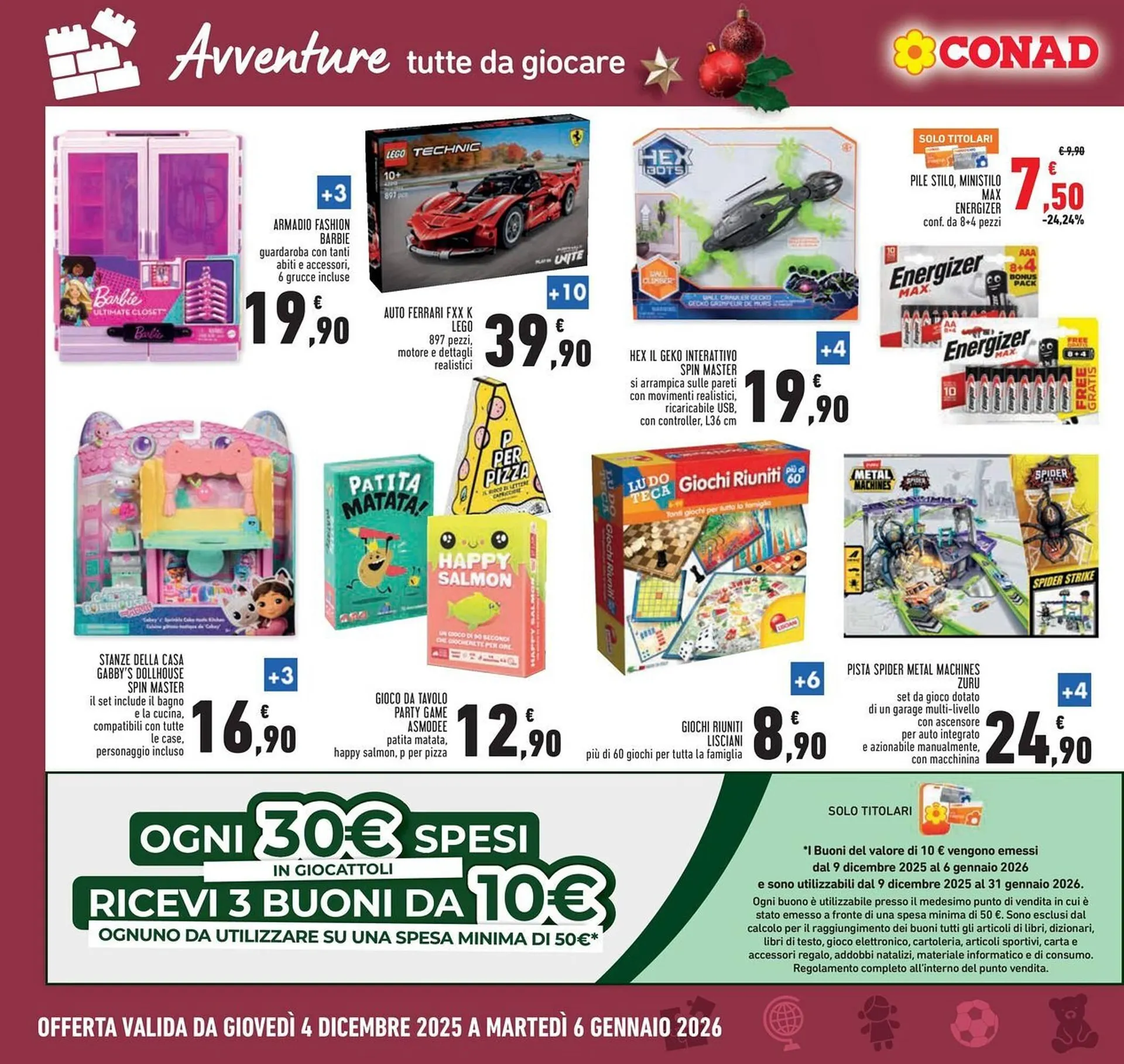 Volantino Conad da 4 dicembre a 14 dicembre di 2025 - Pagina del volantino 24