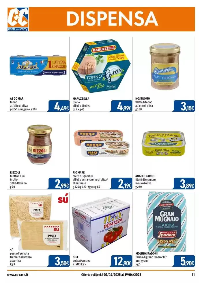 Promozioni da 8 aprile a 20 aprile di 2025 - Pagina del volantino 11