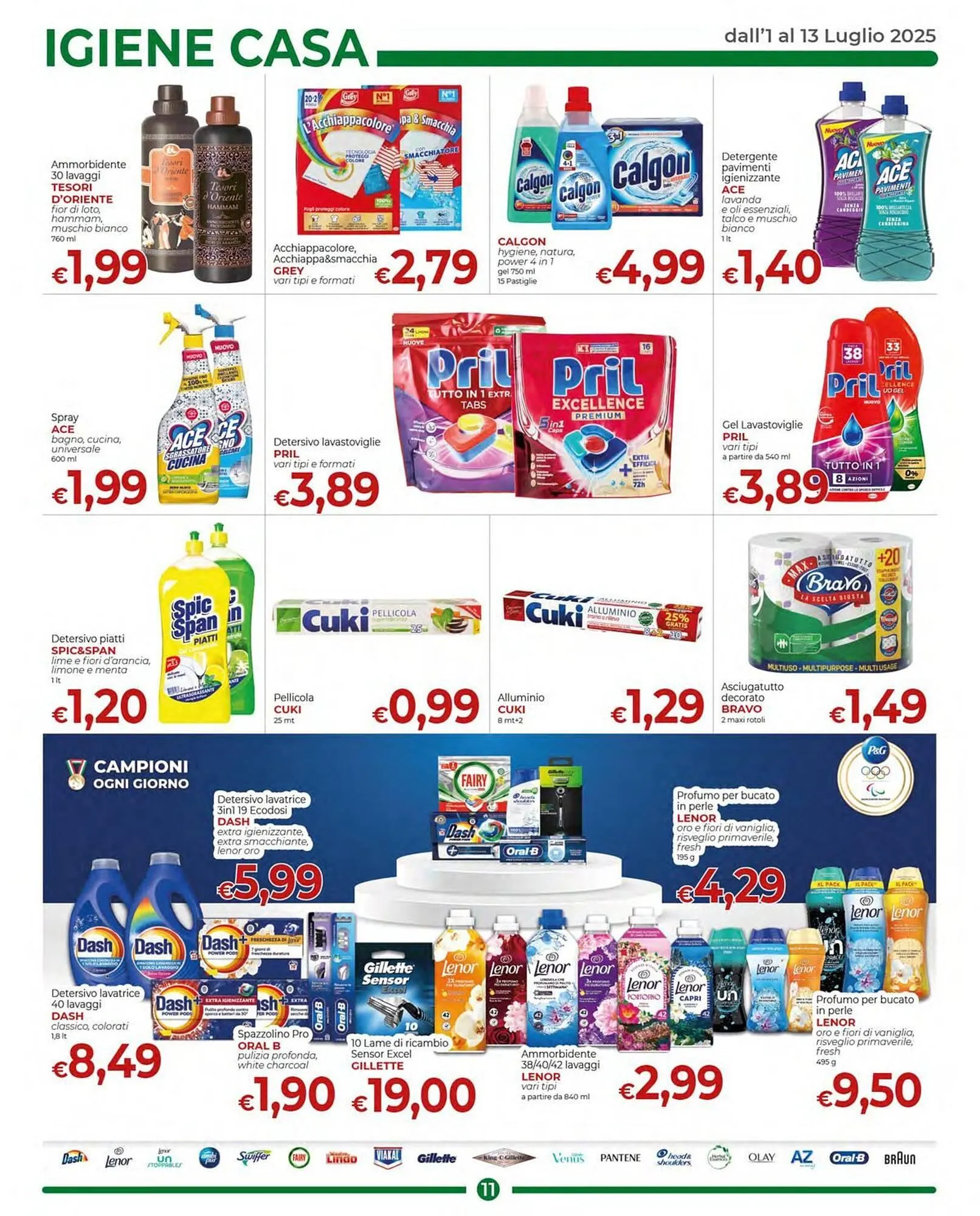 Volantino Supermercati Nonna Isa da 1 luglio a 13 luglio di 2025 - Pagina del volantino 11