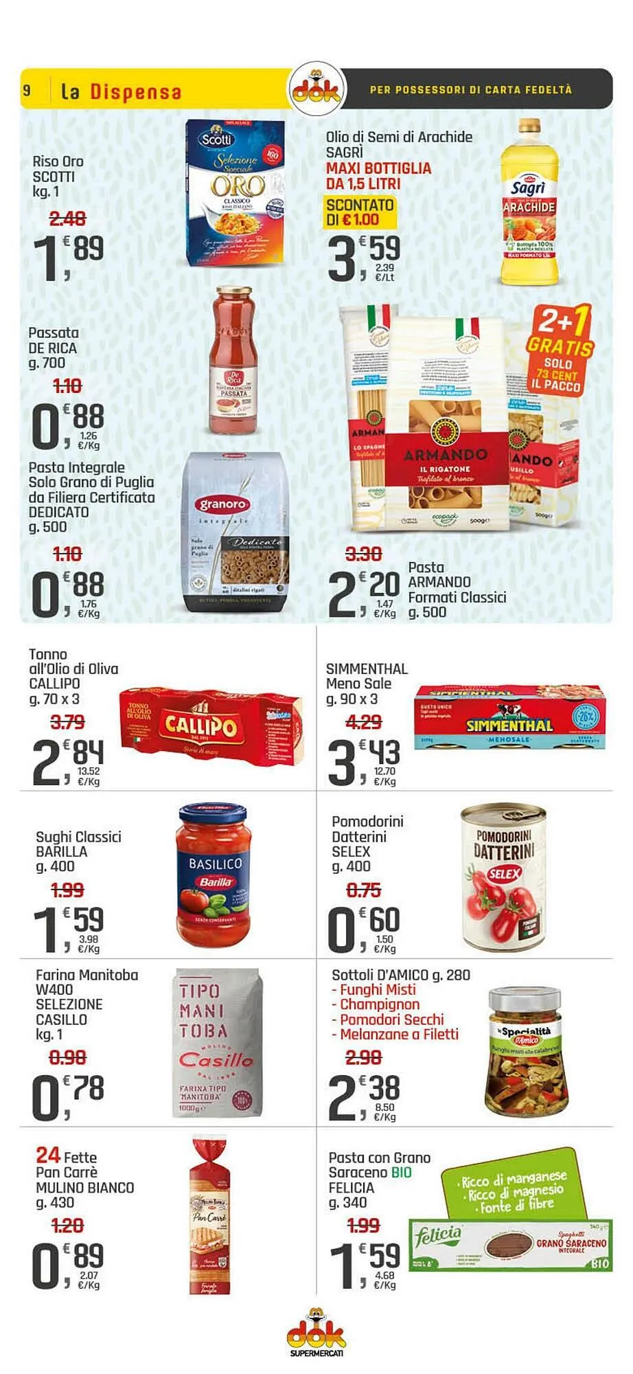 Volantino Supermercati Dok da 4 maggio a 11 maggio di 2026 - Pagina del volantino 9