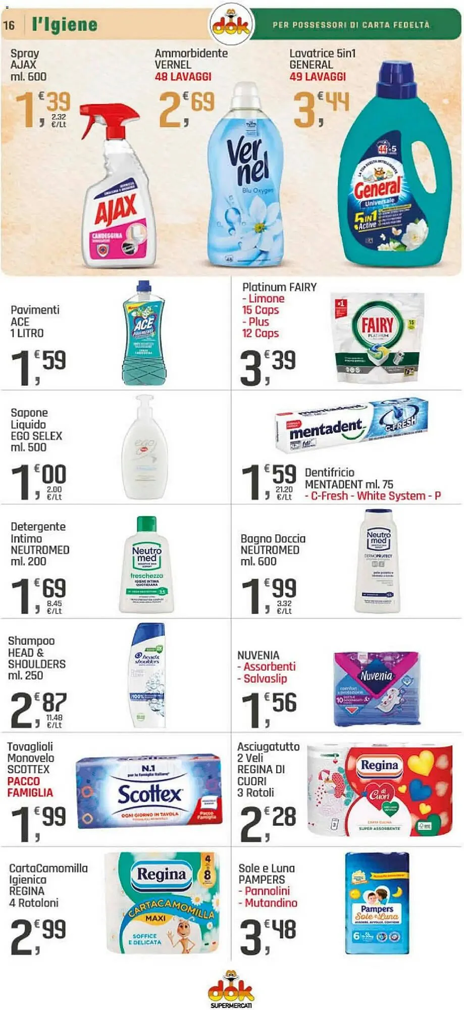 Volantino Supermercati Dok da 3 dicembre a 14 dicembre di 2025 - Pagina del volantino 16
