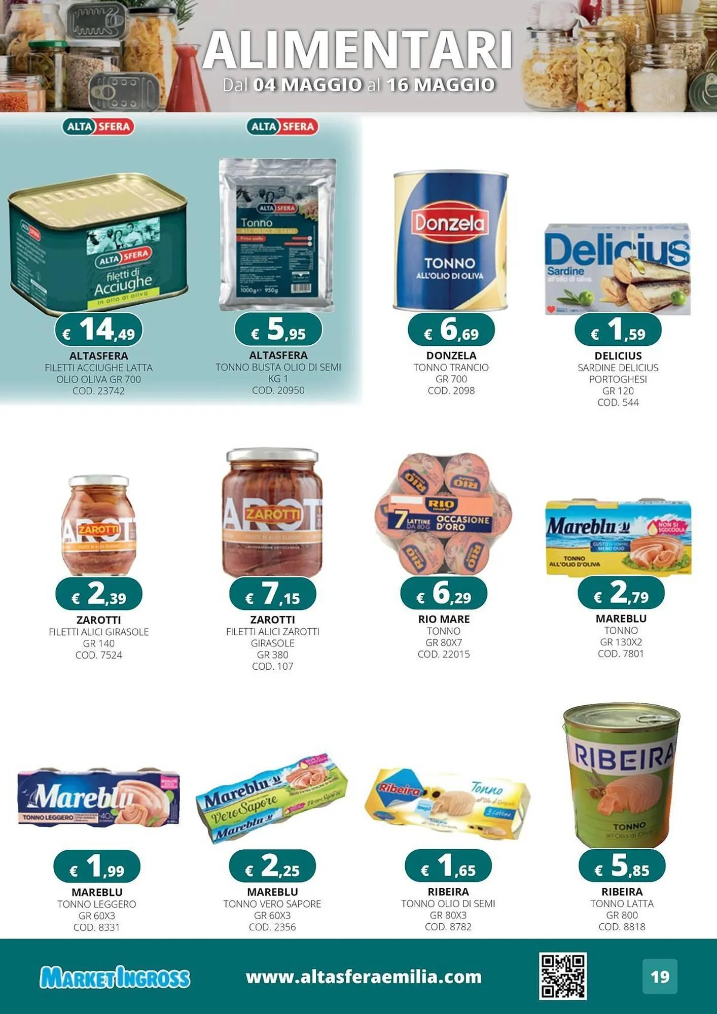 Volantino Altasfera da 4 maggio a 16 maggio di 2026 - Pagina del volantino 19