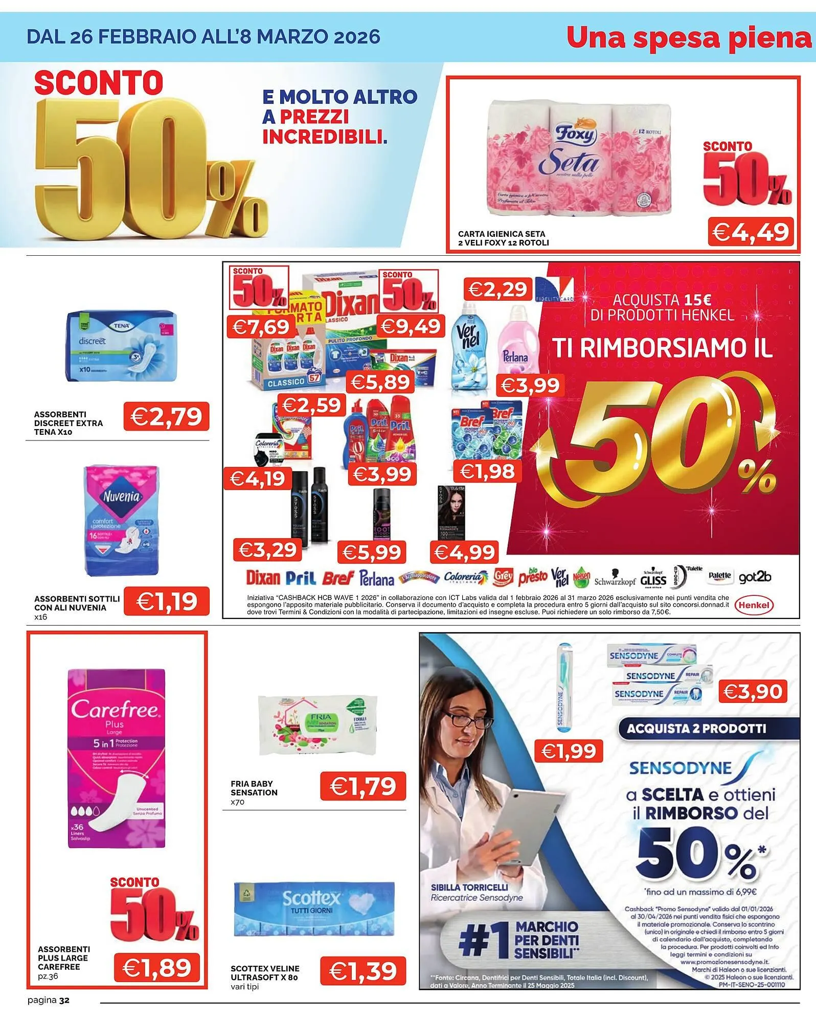 Volantino Mercatò Big da 26 febbraio a 8 marzo di 2026 - Pagina del volantino 32