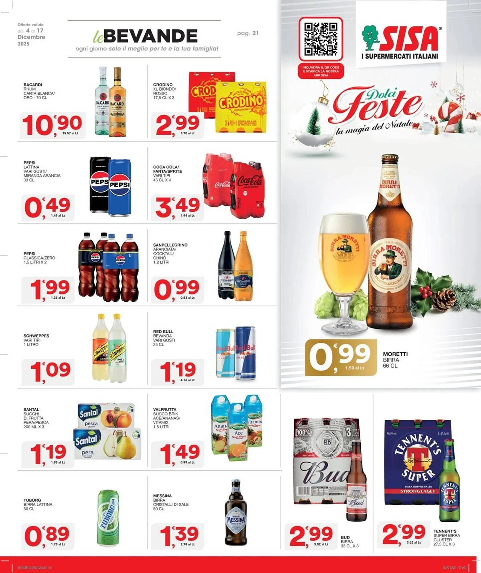 Volantino Sisa da 4 dicembre a 17 dicembre di 2025 - Pagina del volantino 21
