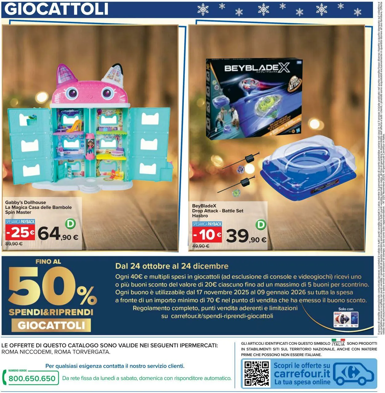 Carrefour Volantino attuale da 7 novembre a 16 novembre di 2025 - Pagina del volantino 38