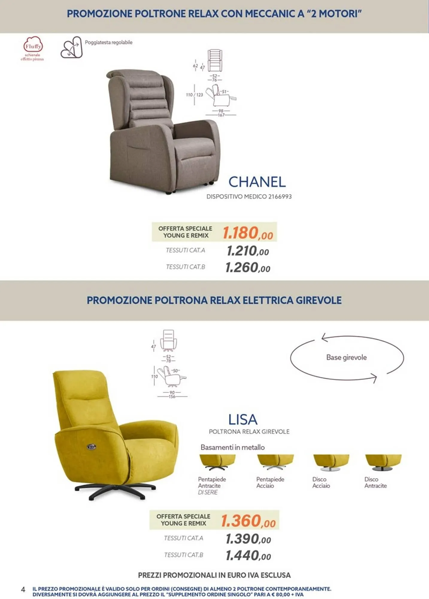 Volantino Outlet Divani da 15 ottobre a 31 dicembre di 2024 - Pagina del volantino 4