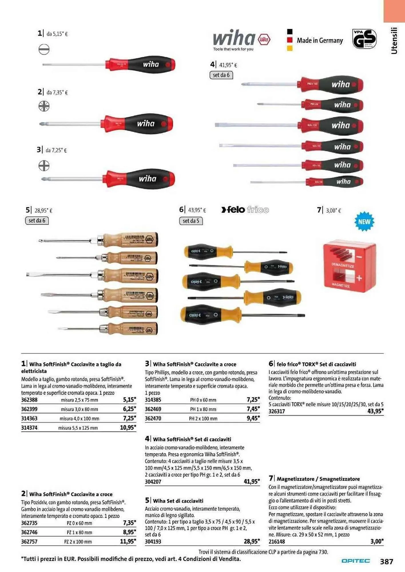 Volantino Opitec da 6 gennaio a 31 agosto di 2024 - Pagina del volantino 387