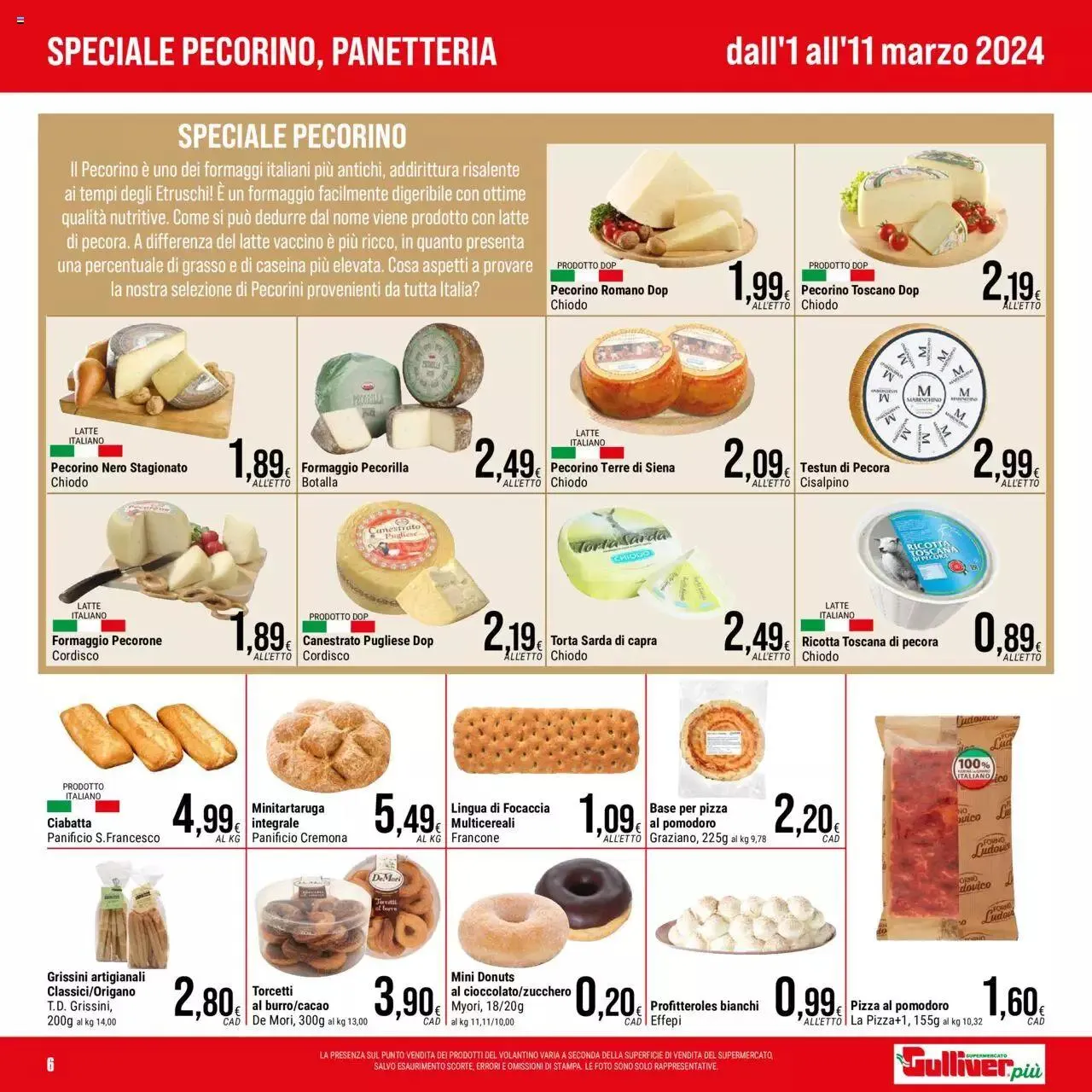Volantino Gulliver Più Grandi da 1 marzo a 11 marzo di 2024 - Pagina del volantino 6