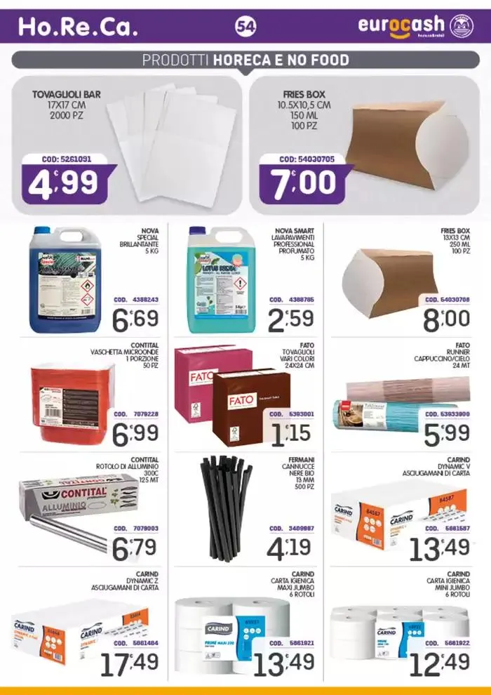Offerte Eurocash da 18 novembre a 8 dicembre di 2024 - Pagina del volantino 54
