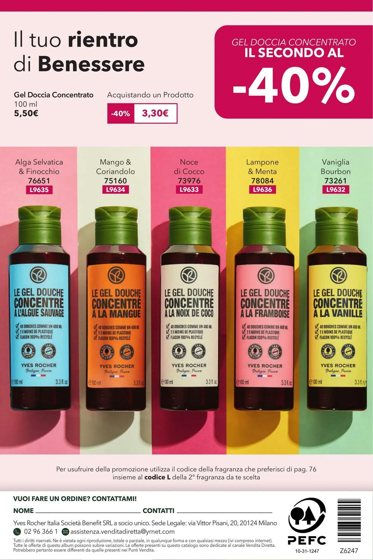 Yves Rocher Volantino attuale da 11 settembre a 25 settembre di 2025 - Pagina del volantino 76