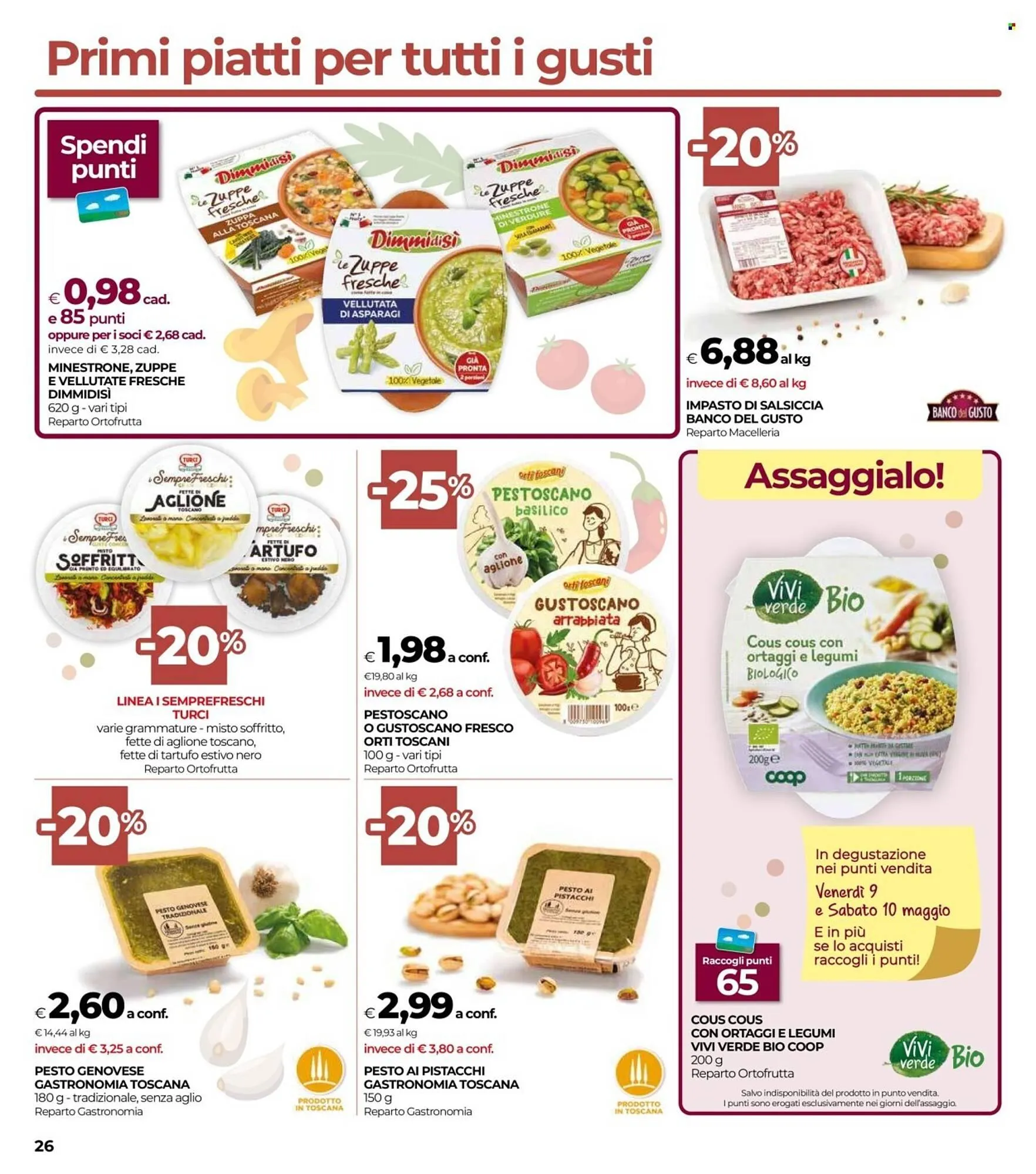 Volantino Unicoop da 8 maggio a 20 maggio di 2025 - Pagina del volantino 26