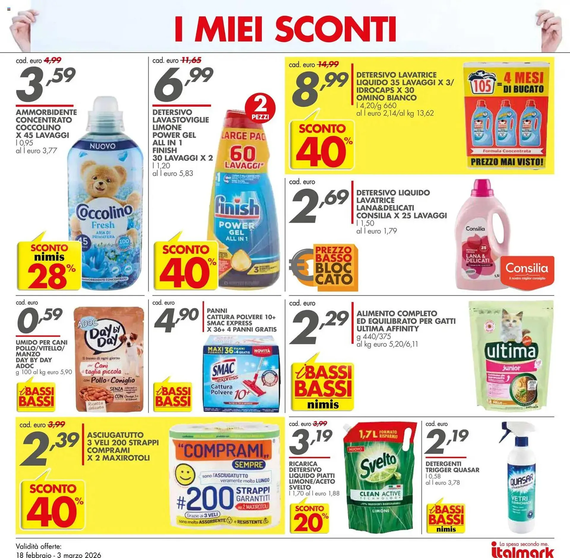 Volantino Italmark da 18 febbraio a 3 marzo di 2026 - Pagina del volantino 18