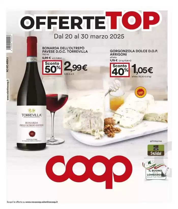 Offerte top da 20 marzo a 30 marzo di 2025 - Pagina del volantino 1