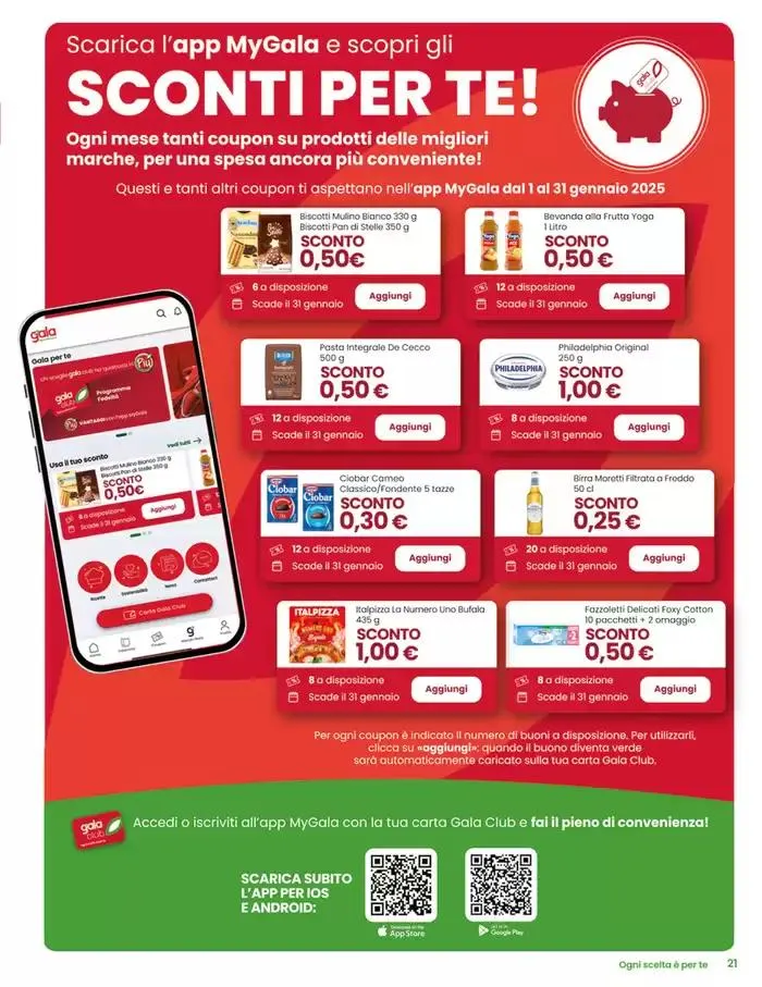 Offerte imperdibili da 15 gennaio a 28 gennaio di 2025 - Pagina del volantino 21