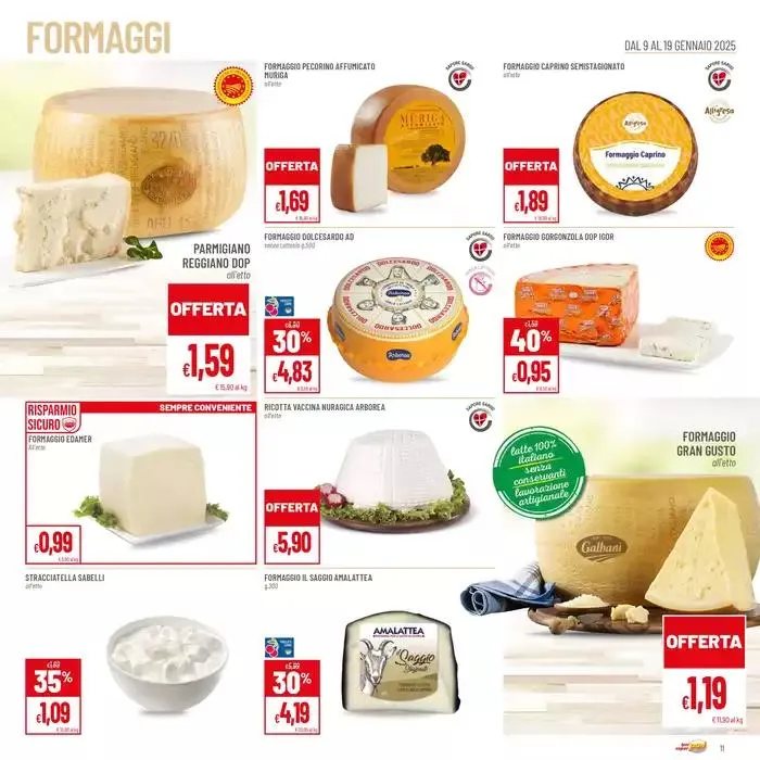 Sottocosto da 9 gennaio a 19 gennaio di 2025 - Pagina del volantino 11