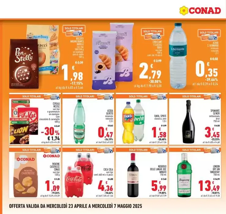 Speciale Conad da 23 aprile a 7 maggio di 2025 - Pagina del volantino 14
