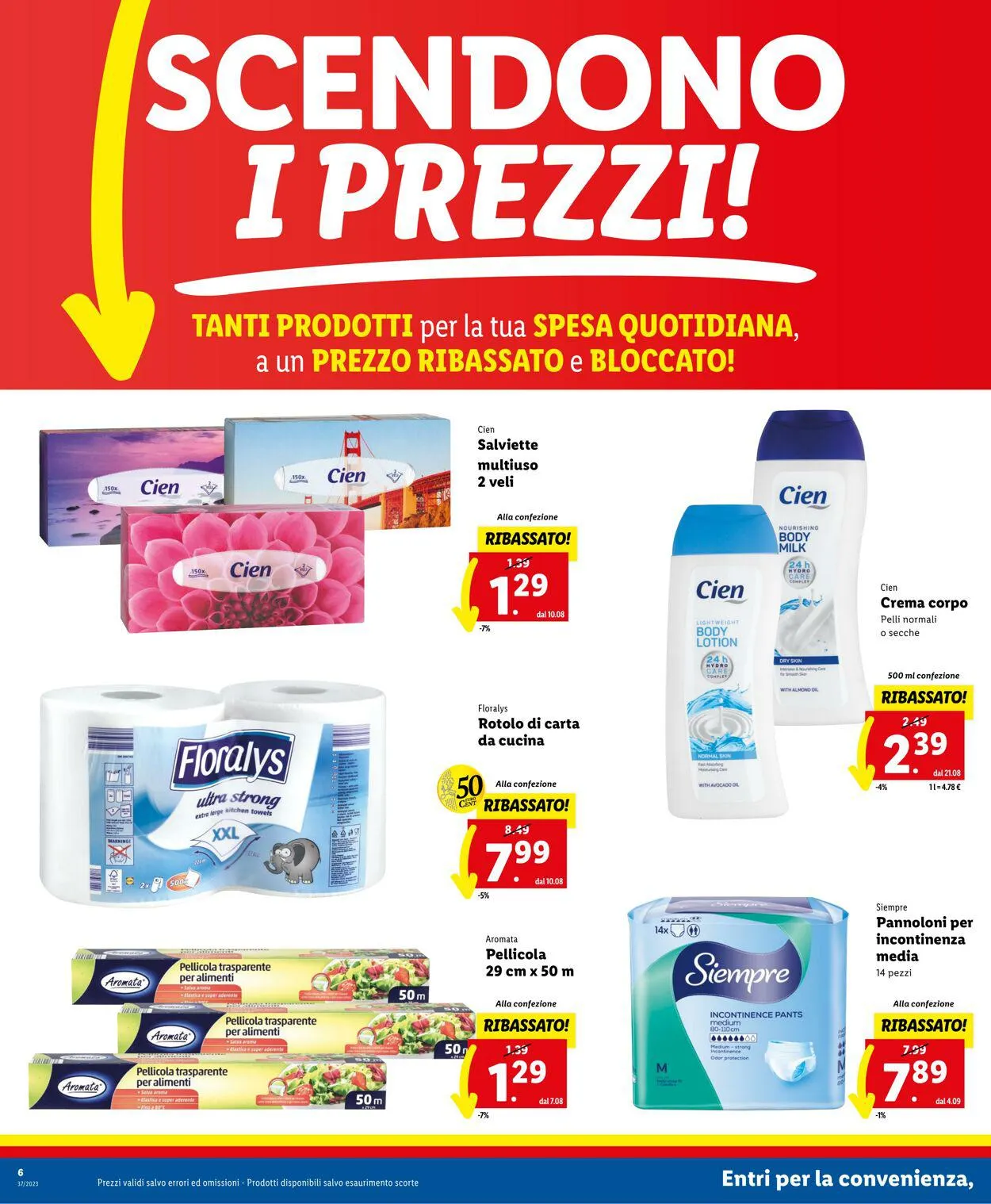 Lidl Volantino attuale da 22 ottobre a 5 novembre di 2023 - Pagina del volantino 6