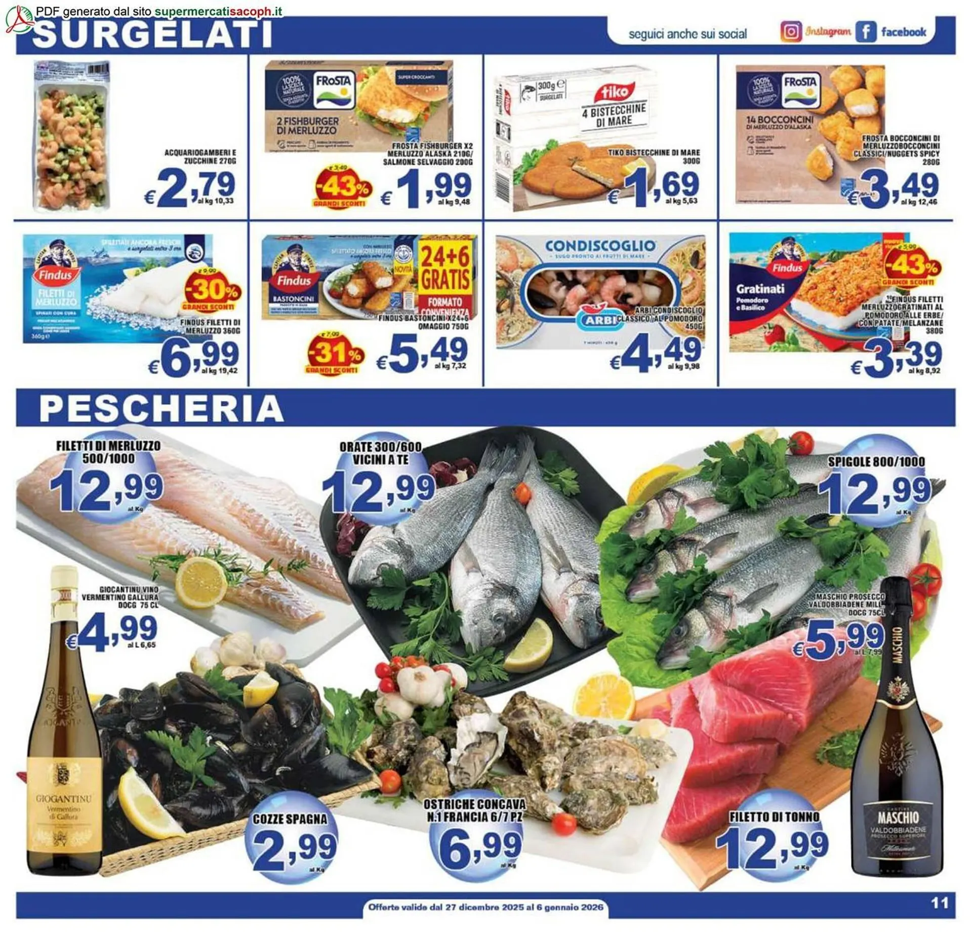 Volantino Sacoph da 27 dicembre a 6 gennaio di 2026 - Pagina del volantino 11