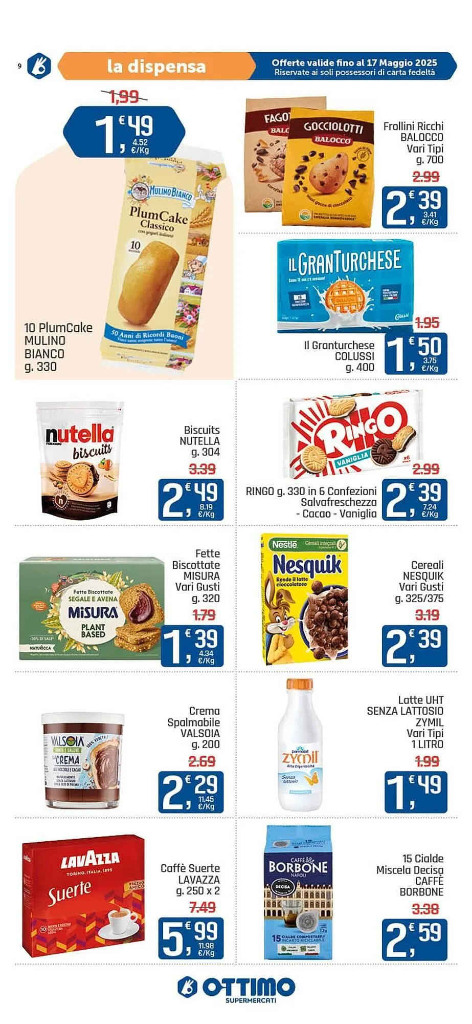 Volantino Ottimo Market da 6 maggio a 17 maggio di 2026 - Pagina del volantino 9