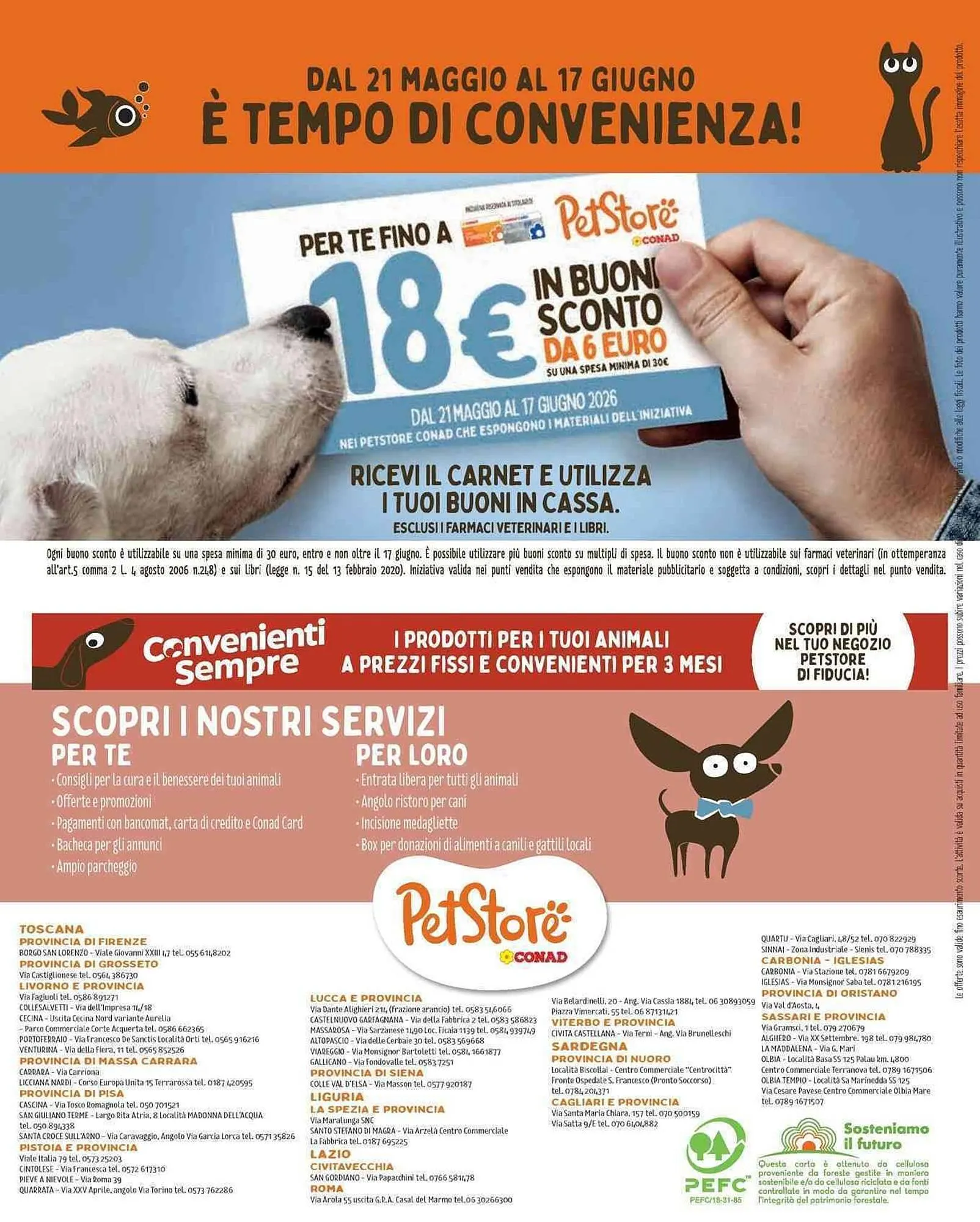 Volantino Pet Store Conad da 21 maggio a 17 giugno di 2026 - Pagina del volantino 8