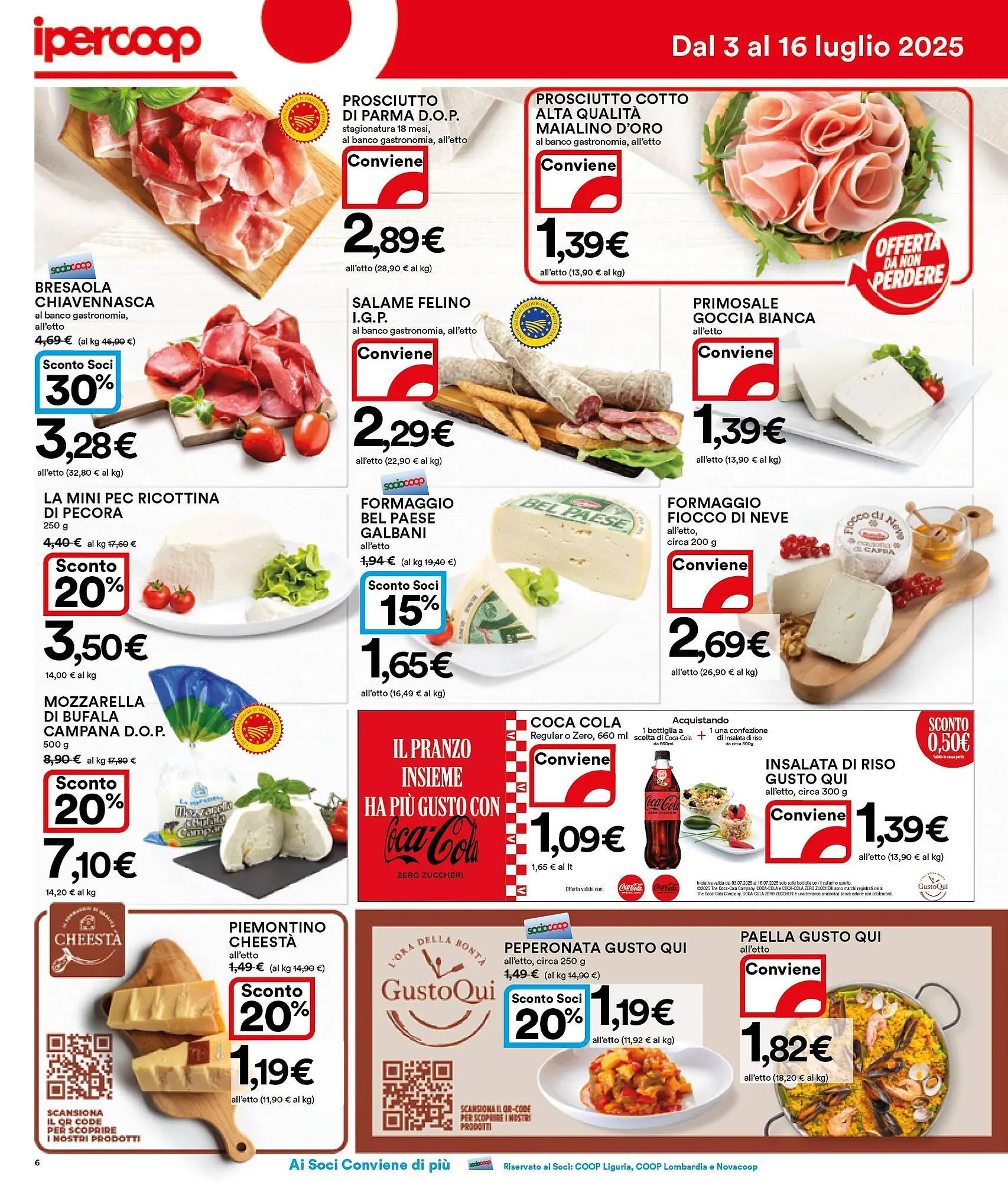 Volantino Ipercoop da 3 luglio a 16 luglio di 2025 - Pagina del volantino 6