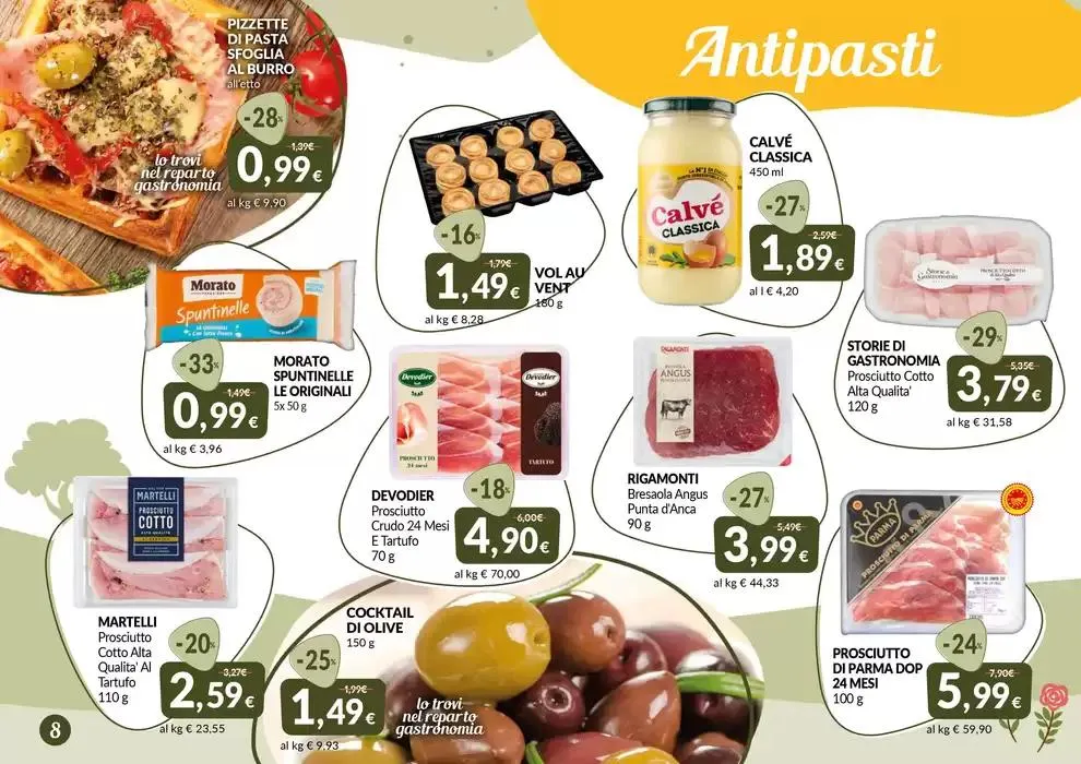 PASQUA FESTA DI SAPORI E CONVENIENZA da 31 marzo a 19 aprile di 2025 - Pagina del volantino 8