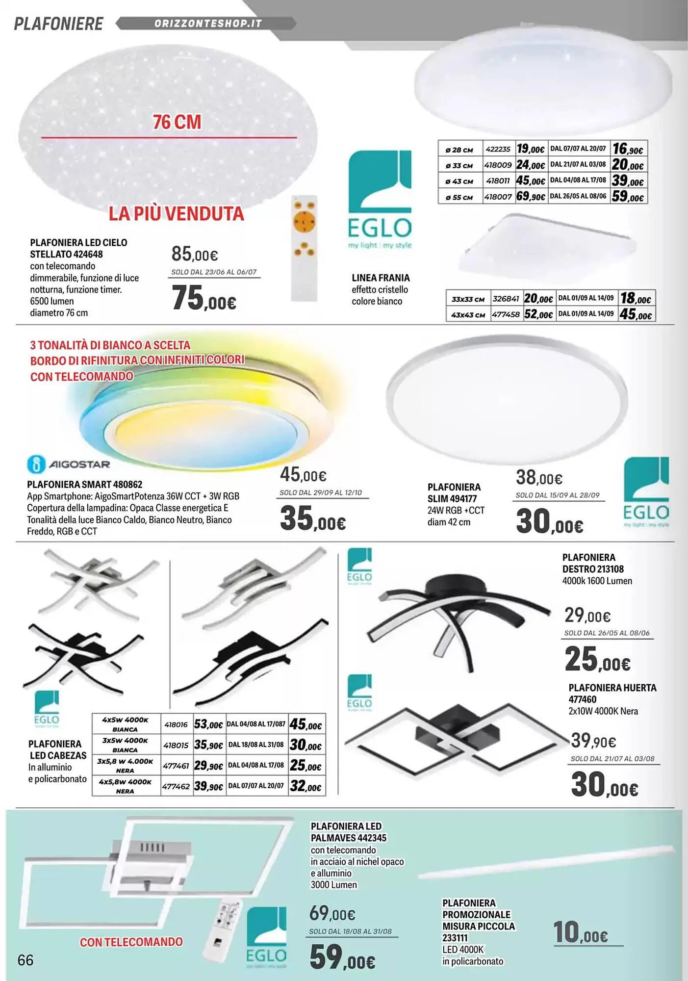 Volantino Orizzonte da 9 maggio a 7 dicembre di 2025 - Pagina del volantino 66