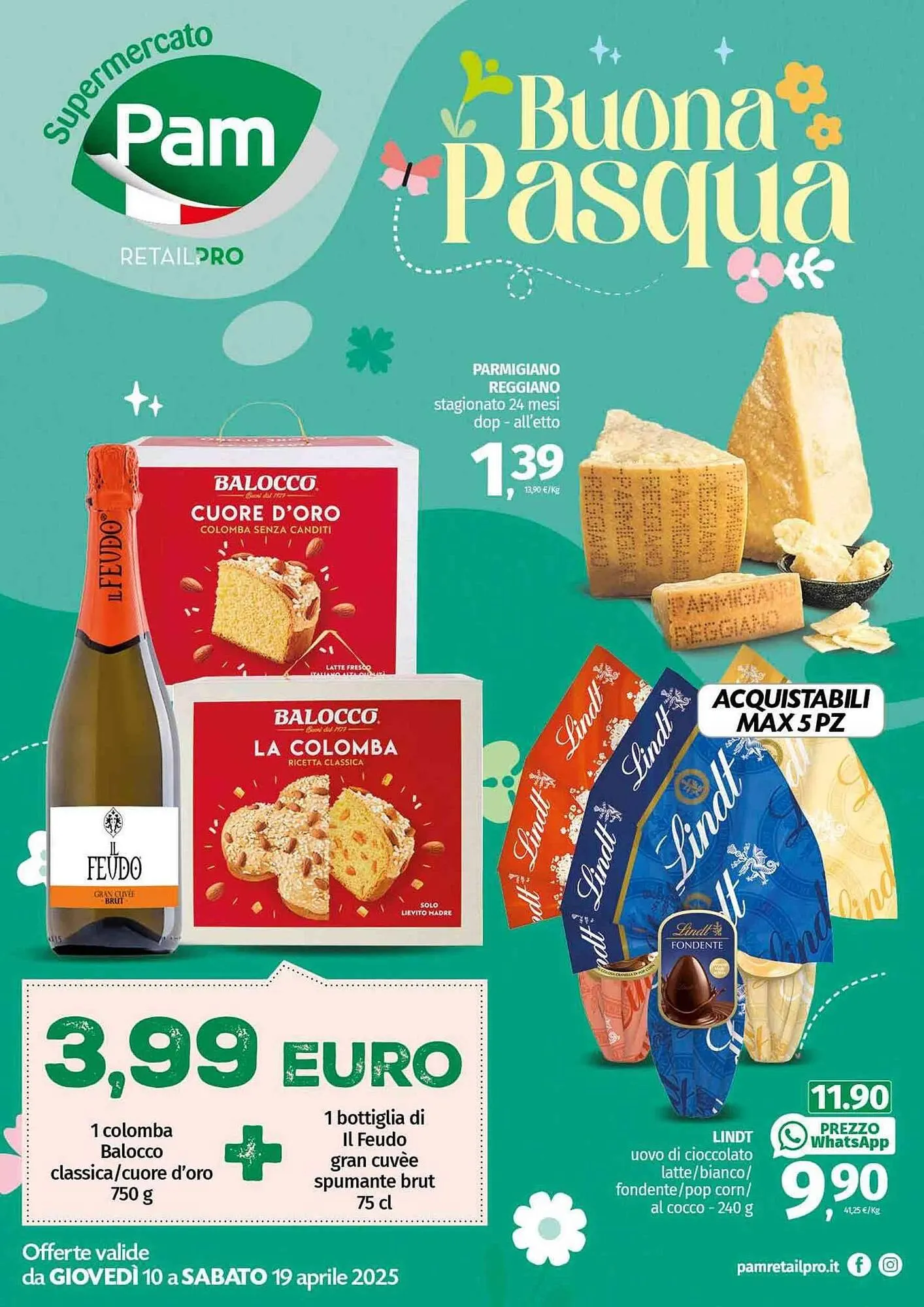 Volantino Pam da 10 aprile a 19 aprile di 2025 - Pagina del volantino 1