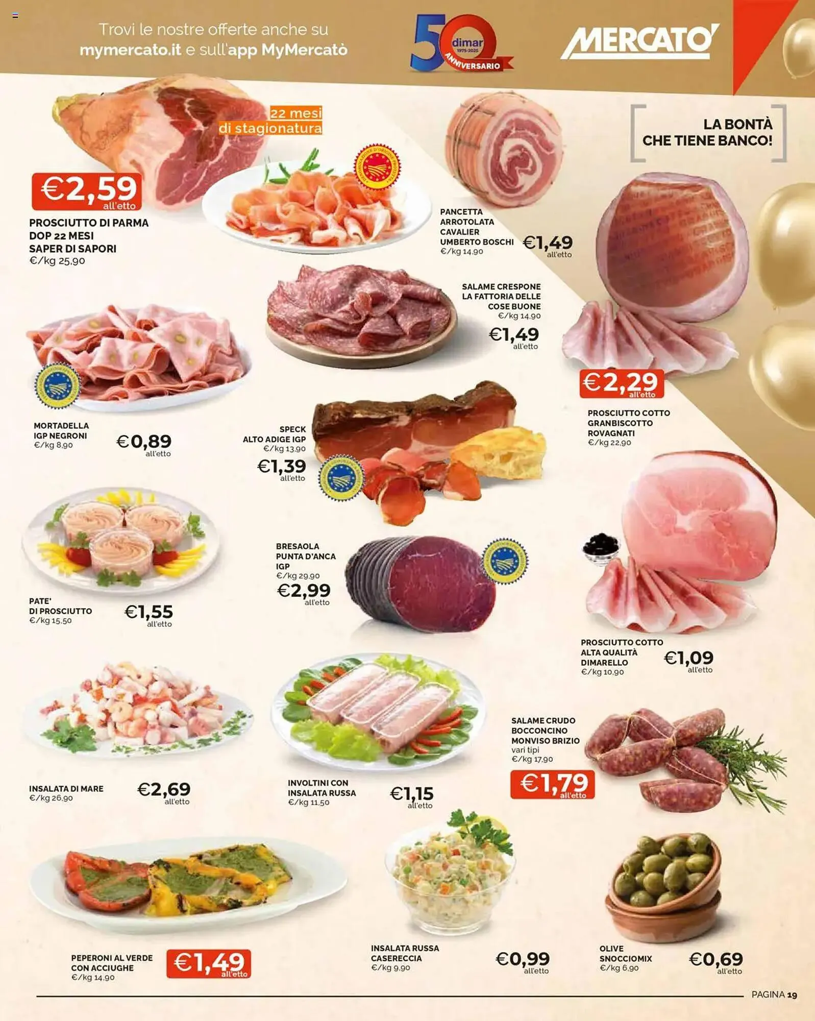 Volantino Mercatò da 26 maggio a 22 giugno di 2025 - Pagina del volantino 19