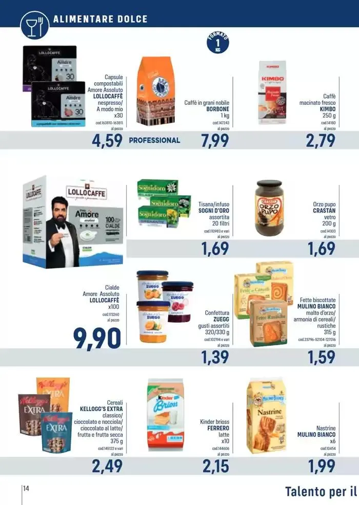 Catalogo Talento da 3 marzo a 16 marzo di 2025 - Pagina del volantino 14