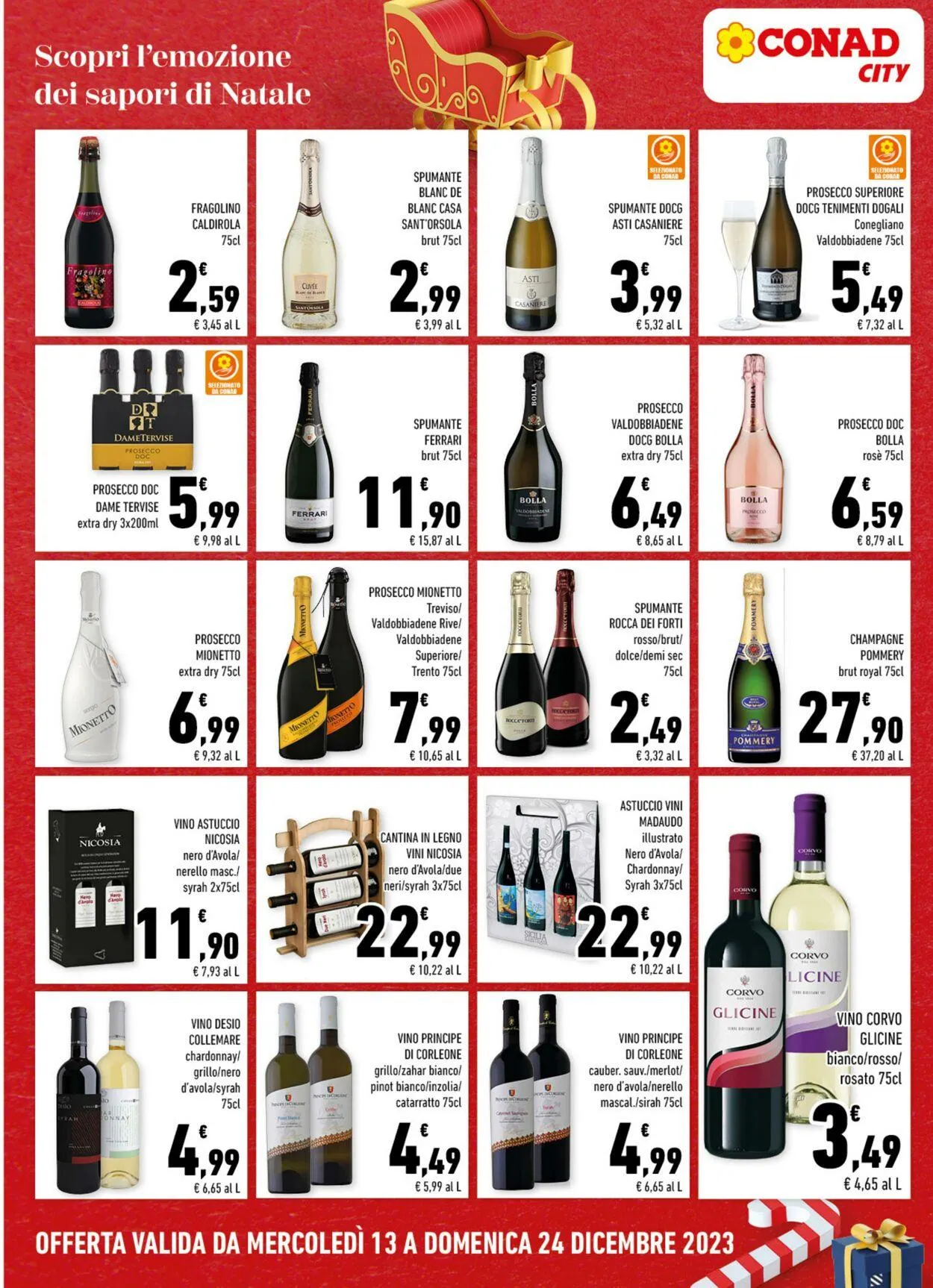 Conad - City - Palermo Volantino attuale da 13 dicembre a 24 dicembre di 2023 - Pagina del volantino 4
