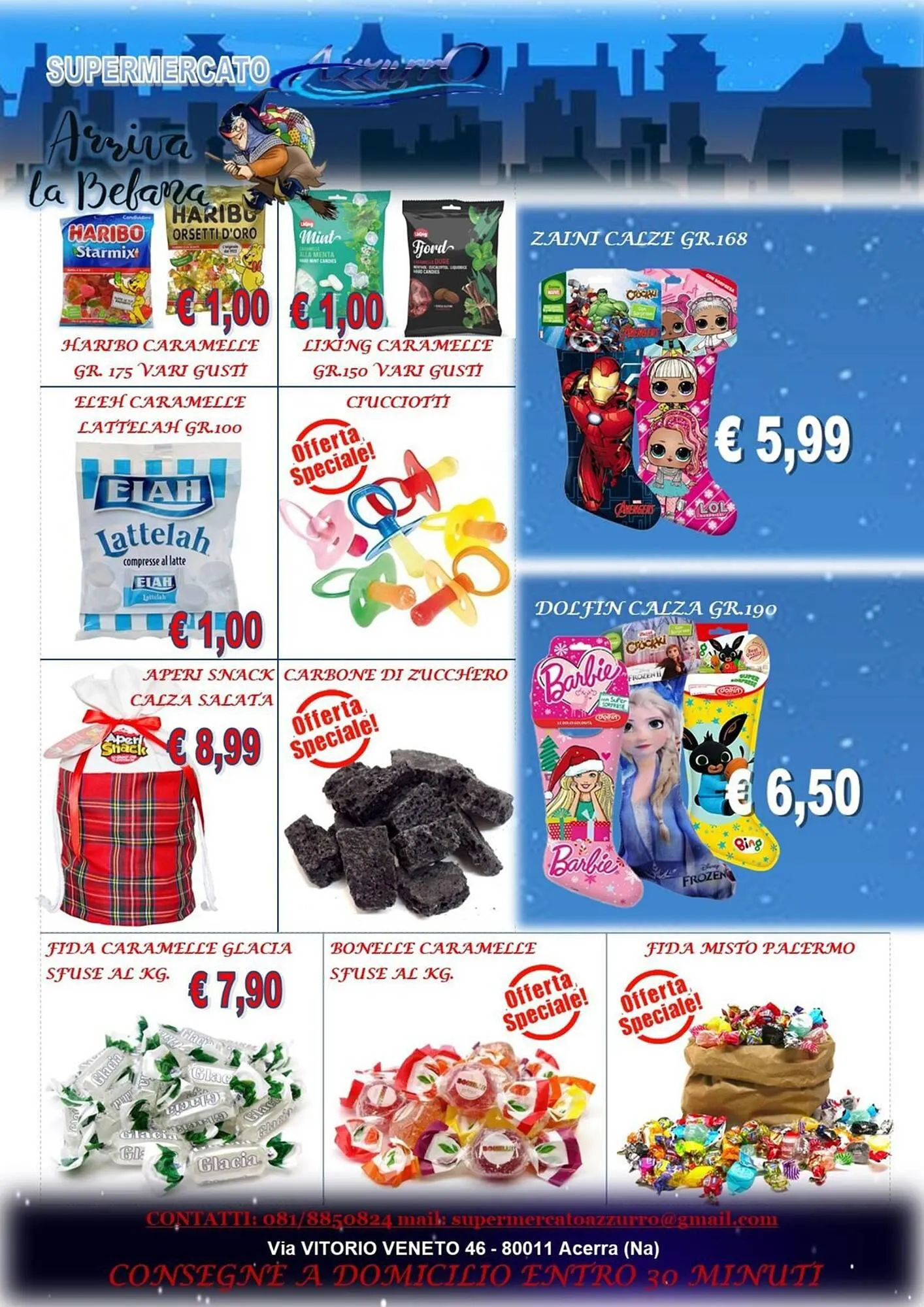 Volantino Supermercato Azzurro da 2 gennaio a 6 gennaio di 2024 - Pagina del volantino 6