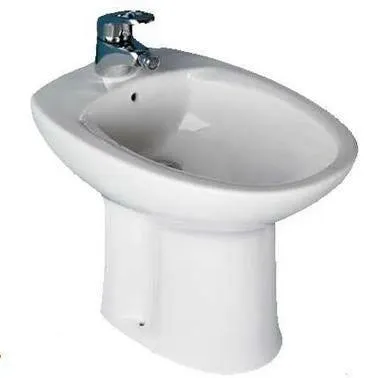 BIDET SERIE CHRISTINA A TERRA IN CERAMICA BIANCO EUROPA