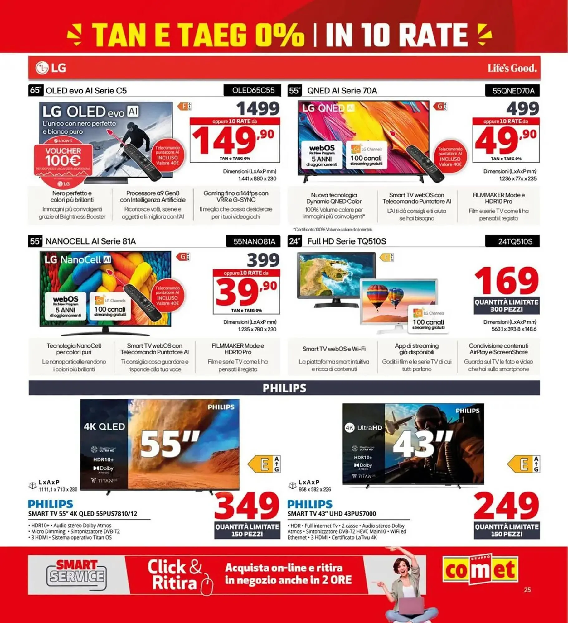 Volantino Comet da 19 febbraio a 4 marzo di 2026 - Pagina del volantino 25