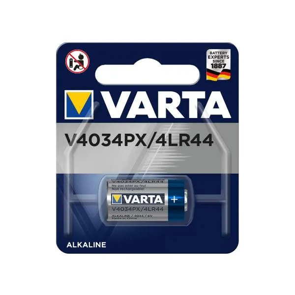 Batteria alcalina Varta 4LR44 – 6 V