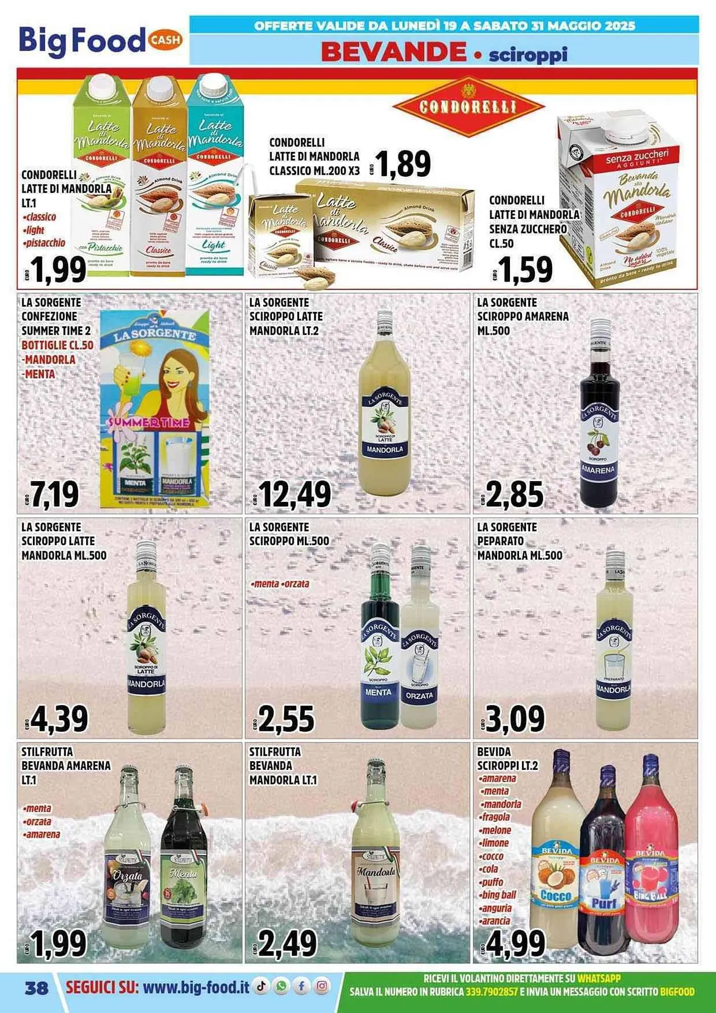 Volantino Big Food da 19 maggio a 31 maggio di 2025 - Pagina del volantino 38