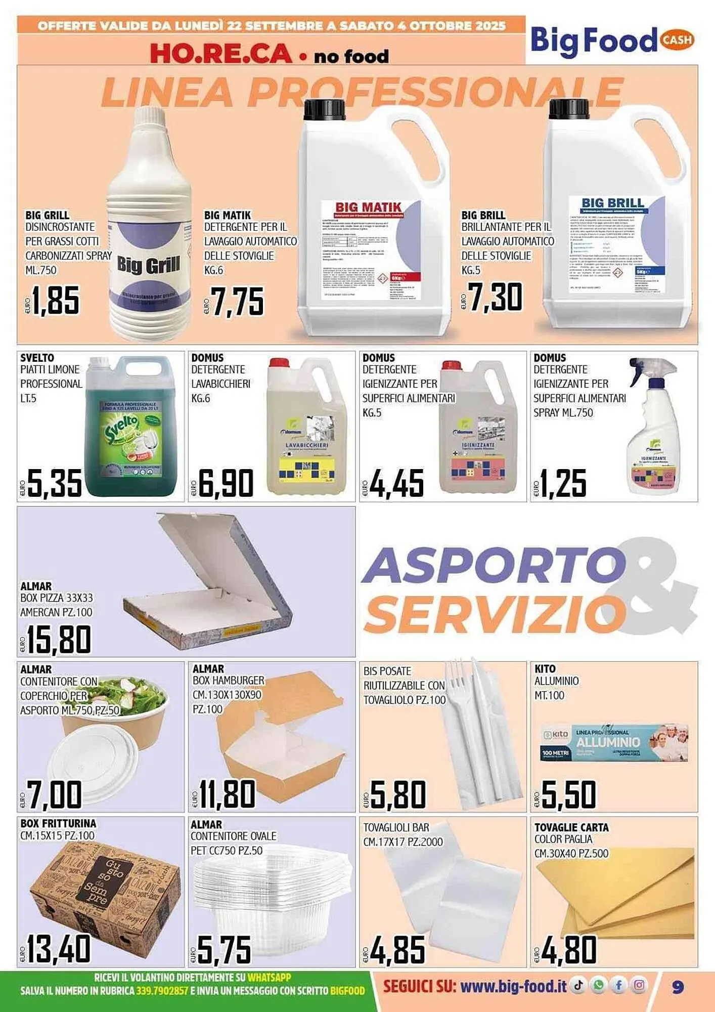 Volantino Big Food da 22 settembre a 4 ottobre di 2025 - Pagina del volantino 9