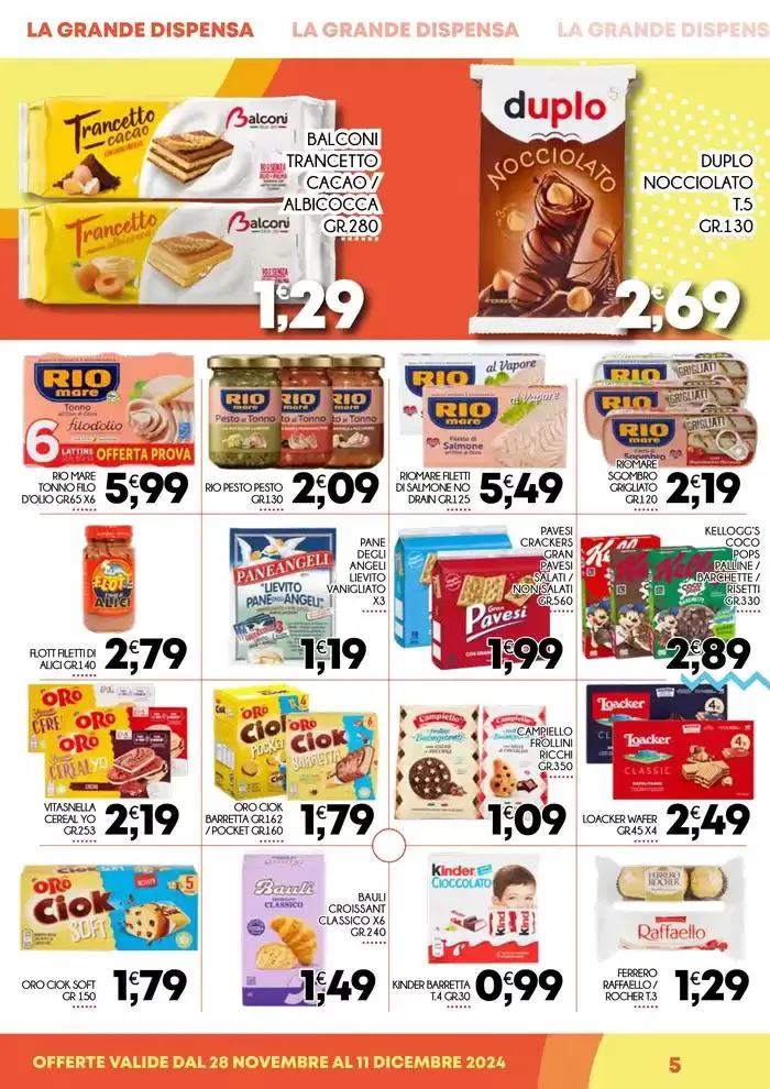 Veri sapori d'italia da 2 dicembre a 11 dicembre di 2024 - Pagina del volantino 5
