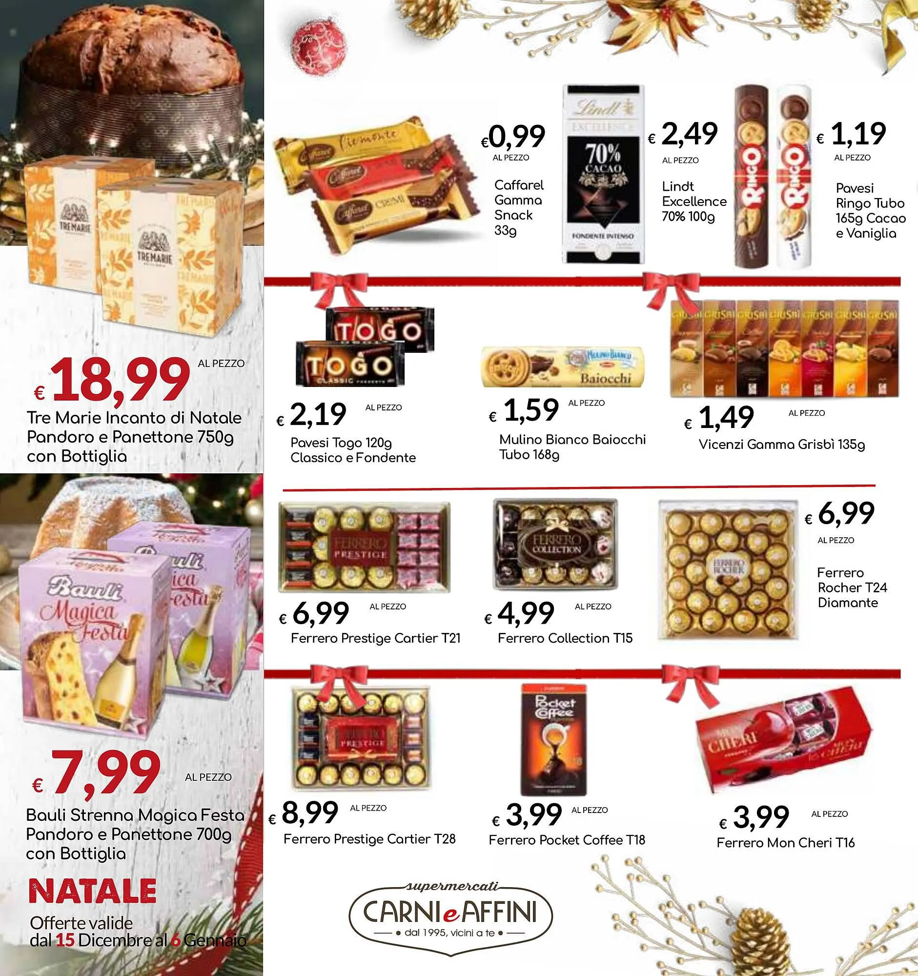 Volantino Carni e Affini Supermercati da 15 dicembre a 6 gennaio di 2024 - Pagina del volantino 12