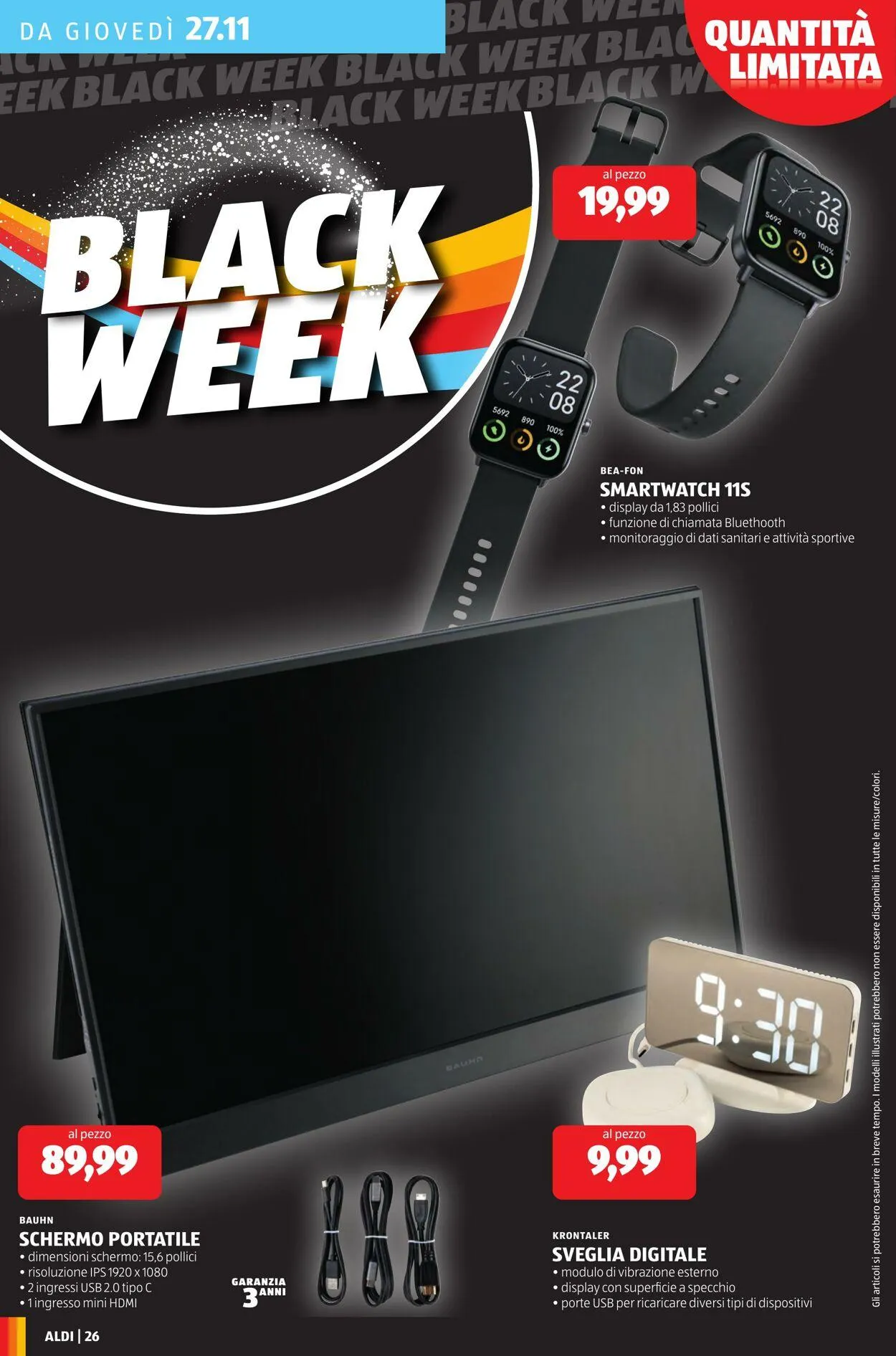 Aldi Volantino attuale da 24 novembre a 30 novembre di 2025 - Pagina del volantino 26