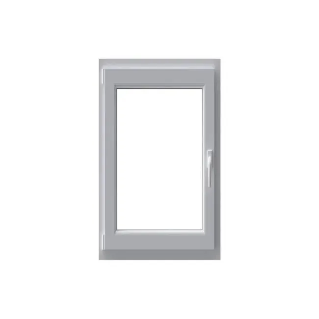 Finestra in PVC bianco L 80 x H 140 cm, 1 anta apertura a sinistra Vedi i dettagli del prodotto