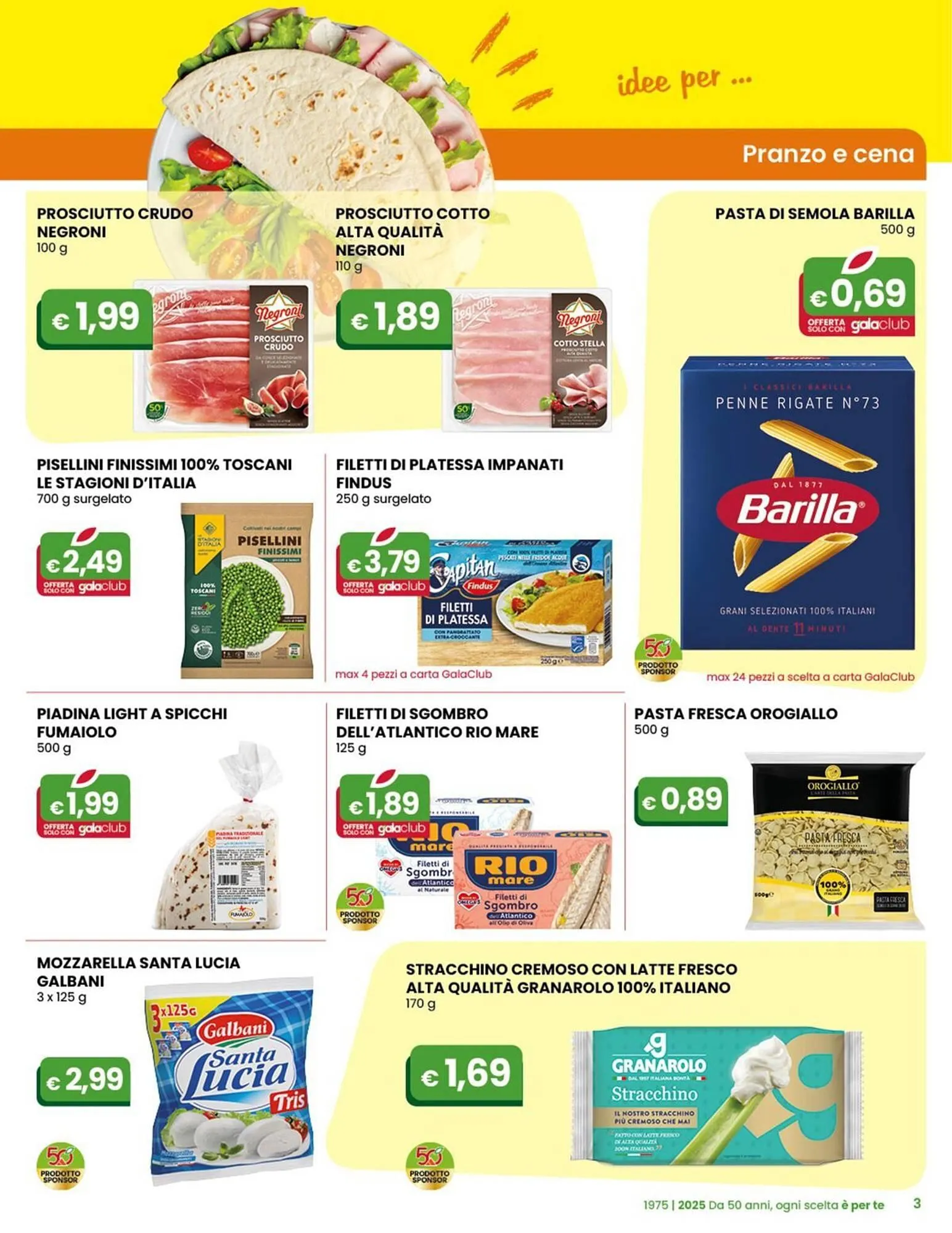 Volantino Gala Supermercati da 21 maggio a 3 giugno di 2025 - Pagina del volantino 3