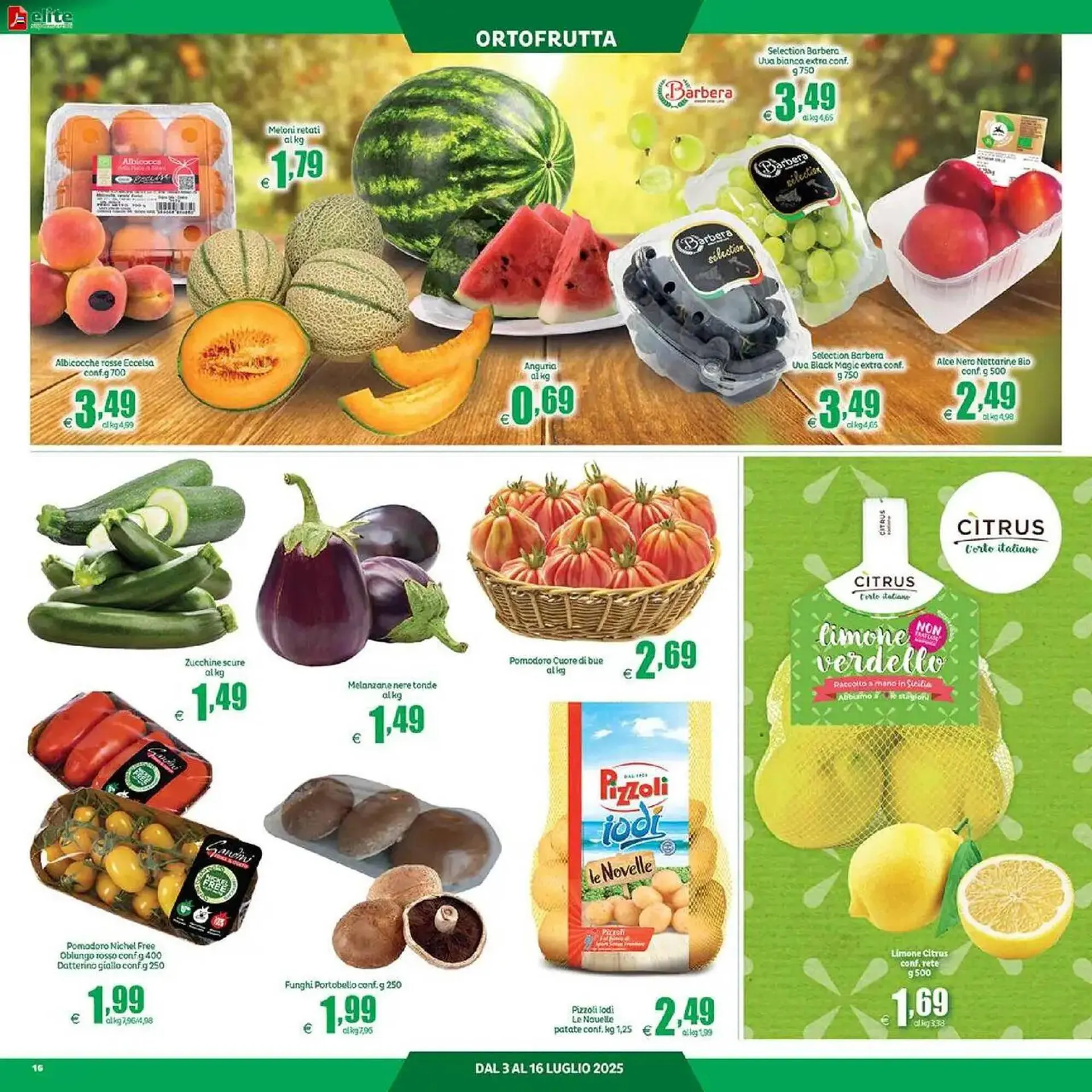 Volantino Elite da 3 luglio a 16 luglio di 2025 - Pagina del volantino 16