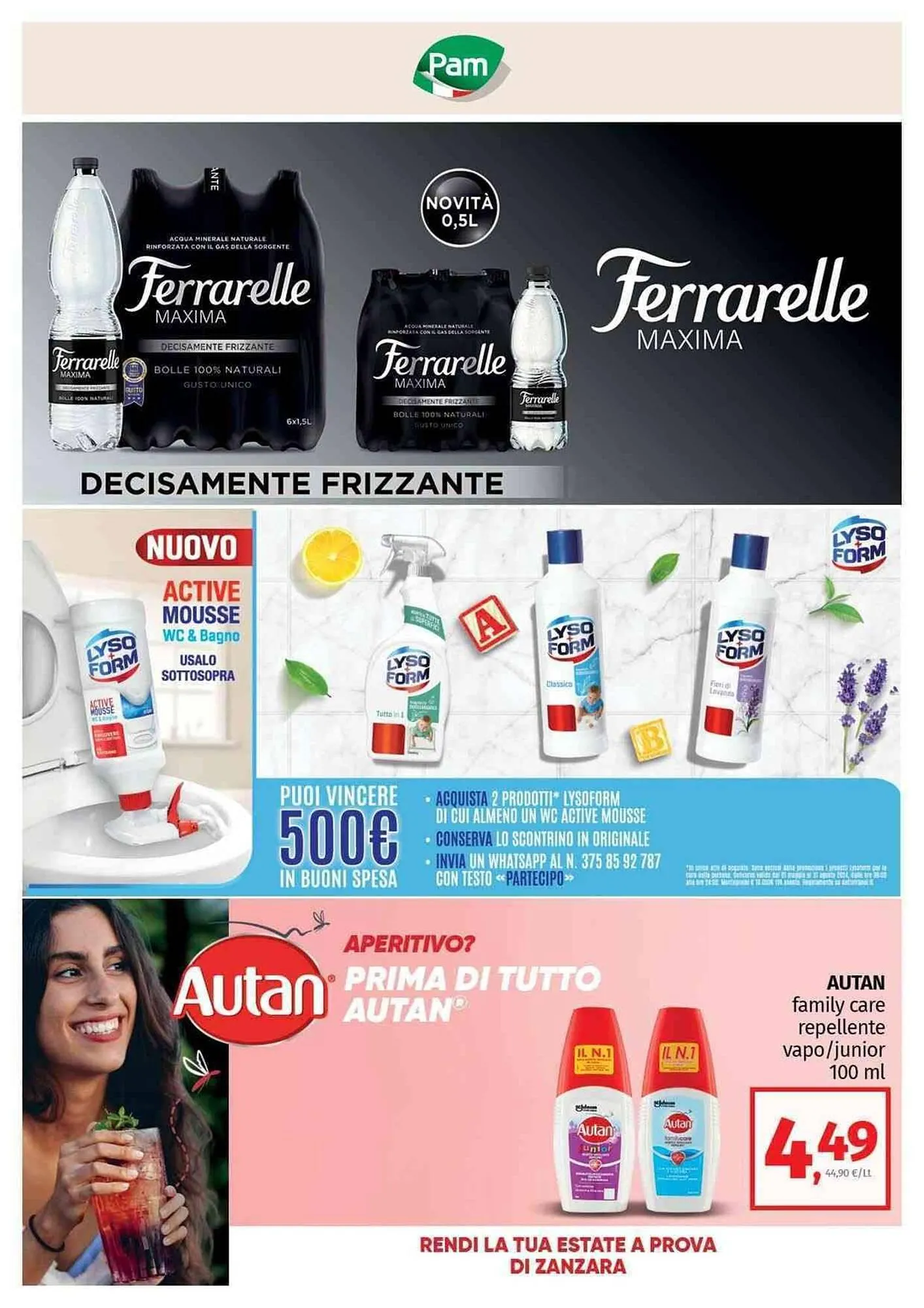 Volantino Pam supermercato da 1 agosto a 9 agosto di 2024 - Pagina del volantino 25