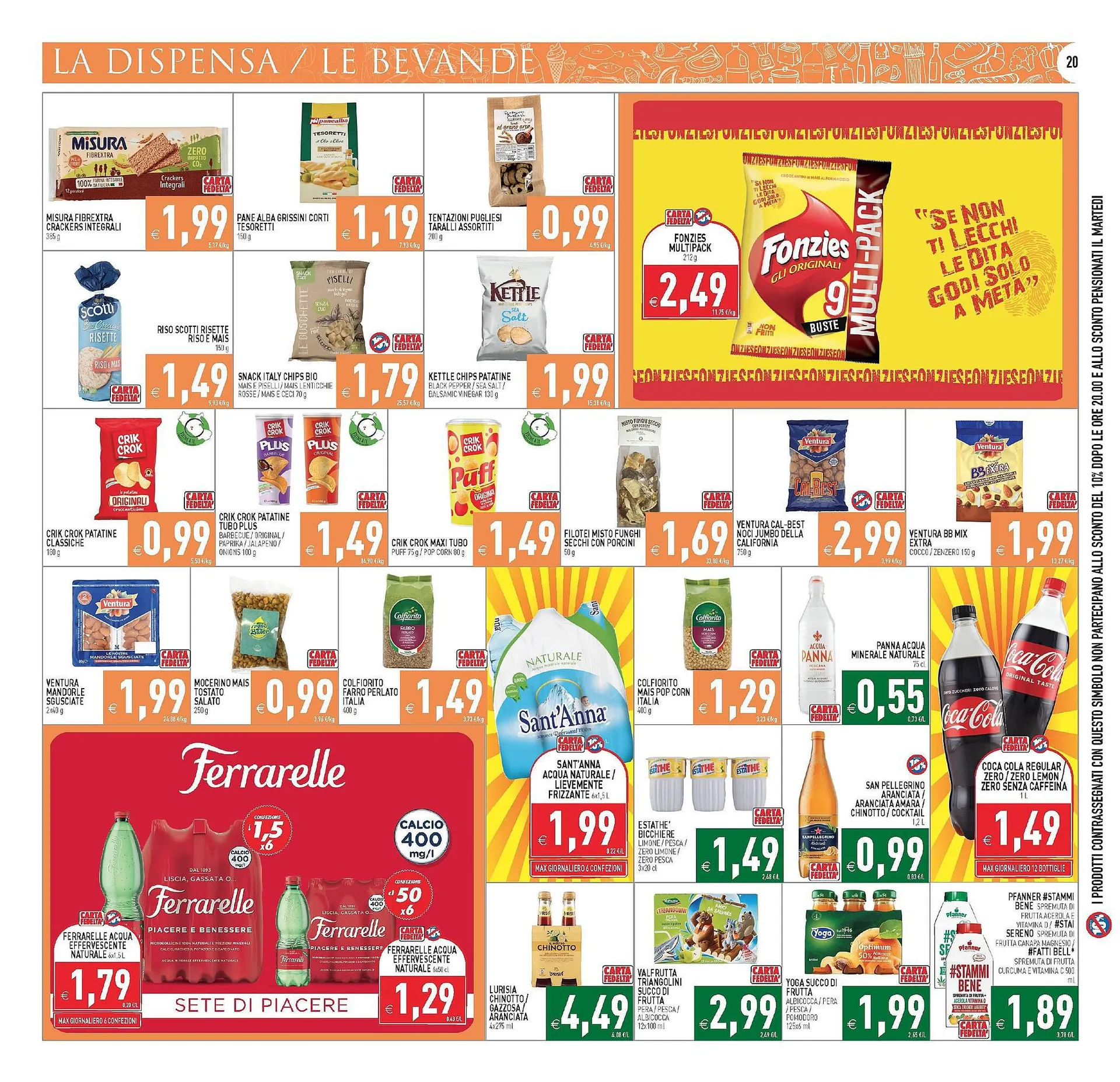 Volantino Supermercati Agorà da 3 aprile a 9 aprile di 2024 - Pagina del volantino 20