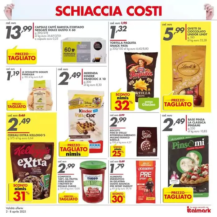 Schiaccia costi da 2 aprile a 8 aprile di 2025 - Pagina del volantino 3