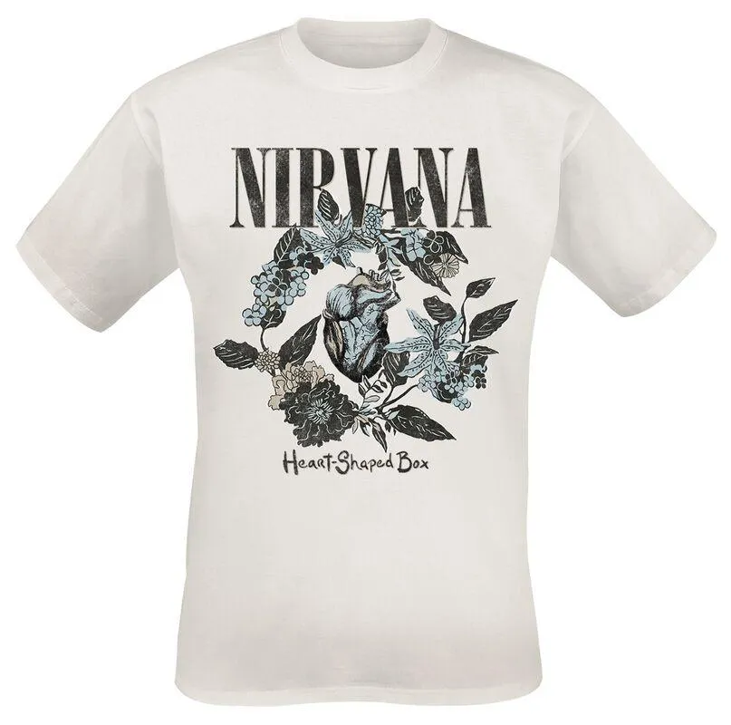 Heart Shape Box | T-Shirt | bianco | Nirvana